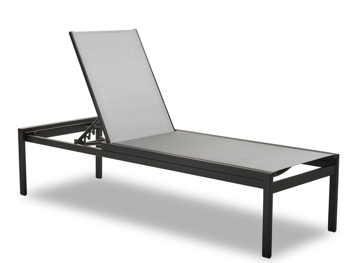 TC9K3-Telescope Casual-Kendall Sling Armless Chaise (High Seat)-Pangaea Patio