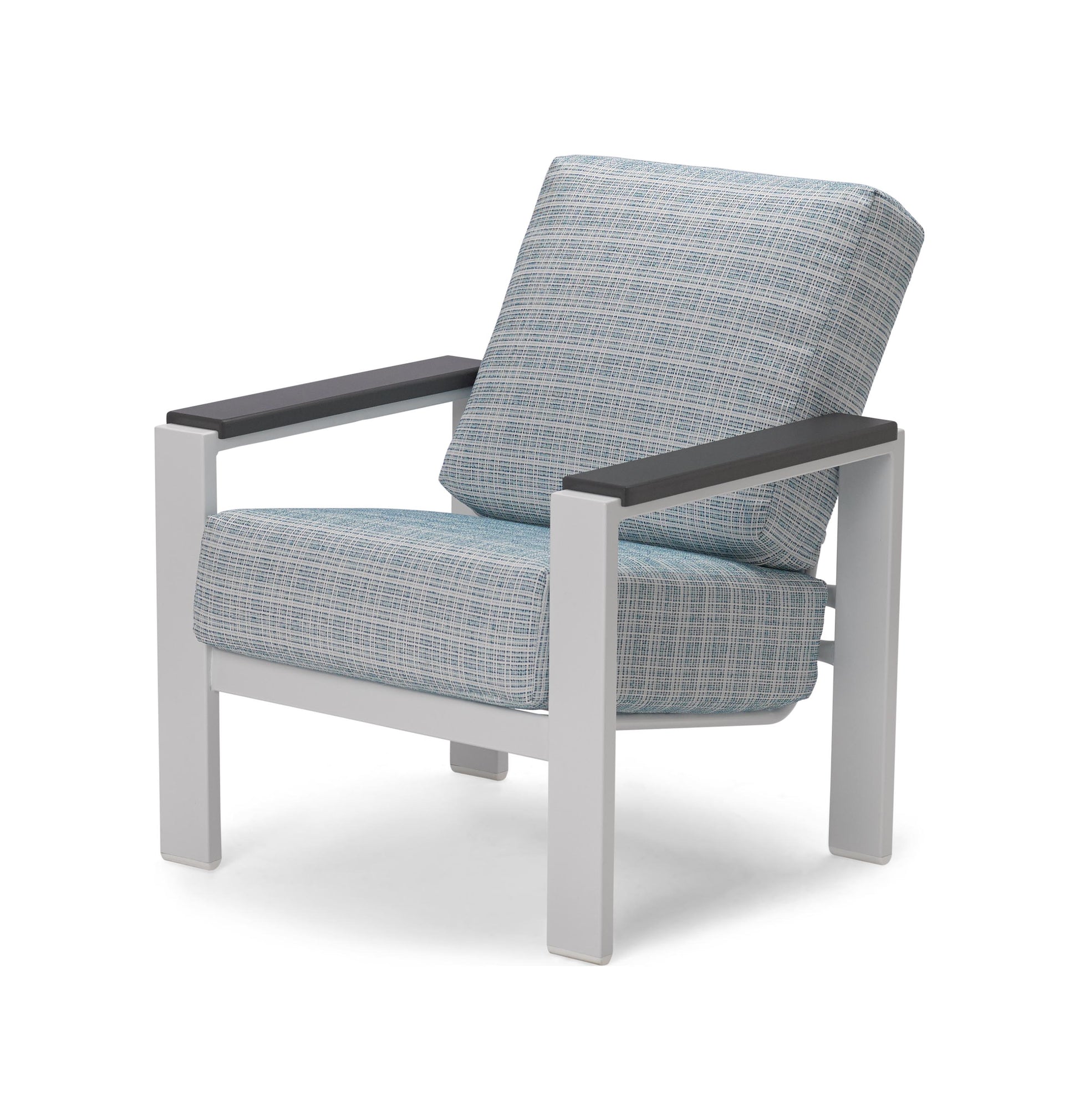-Telescope Casual-Larssen Cushion Arm Chair w/ Arm Accents-Pangaea Patio