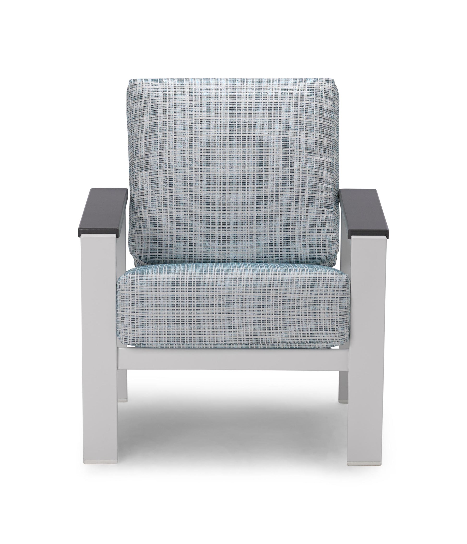 -Telescope Casual-Larssen Cushion Arm Chair w/ Arm Accents-Pangaea Patio