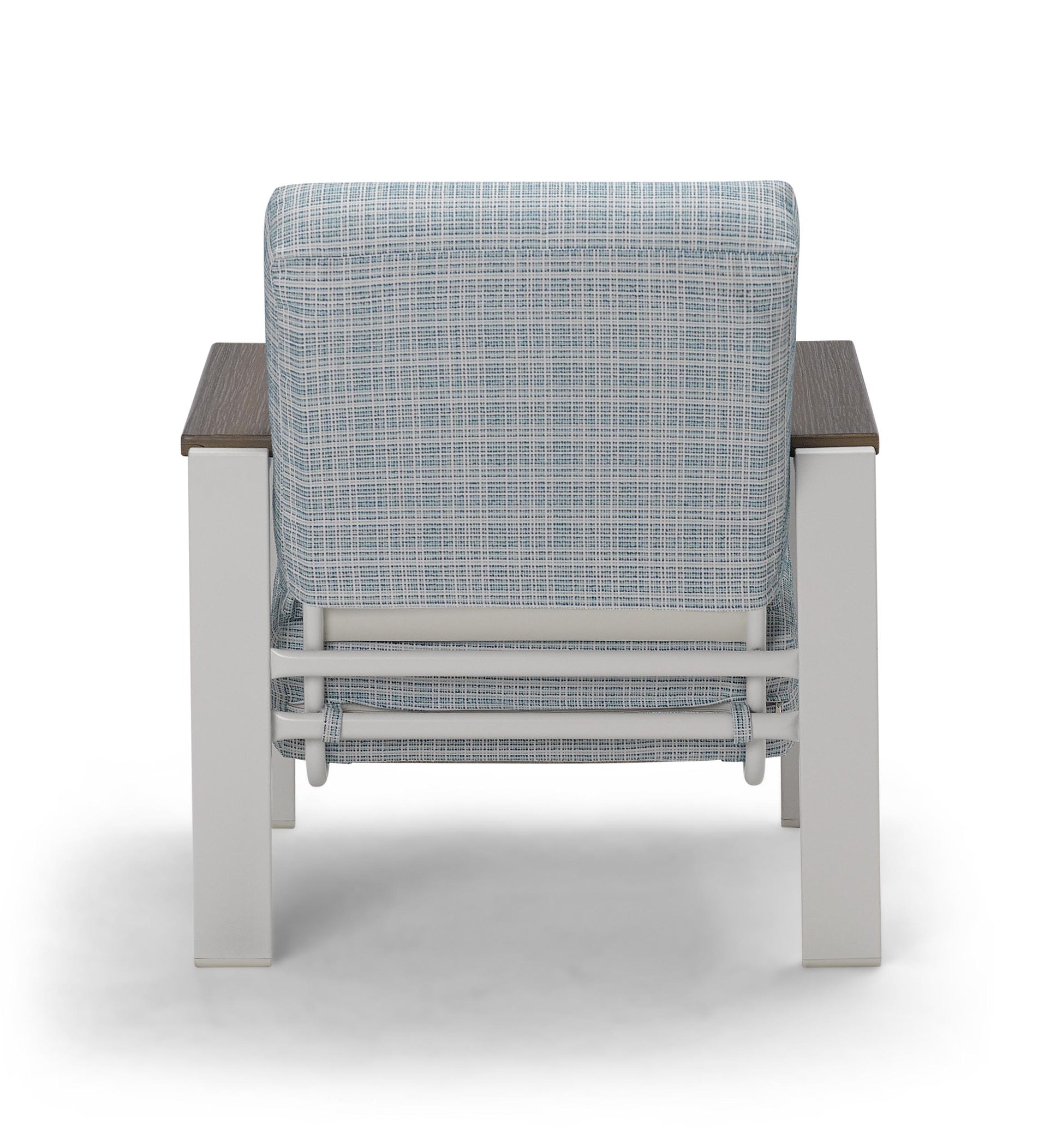 -Telescope Casual-Larssen Cushion Arm Chair w/ Arm Accents-Pangaea Patio