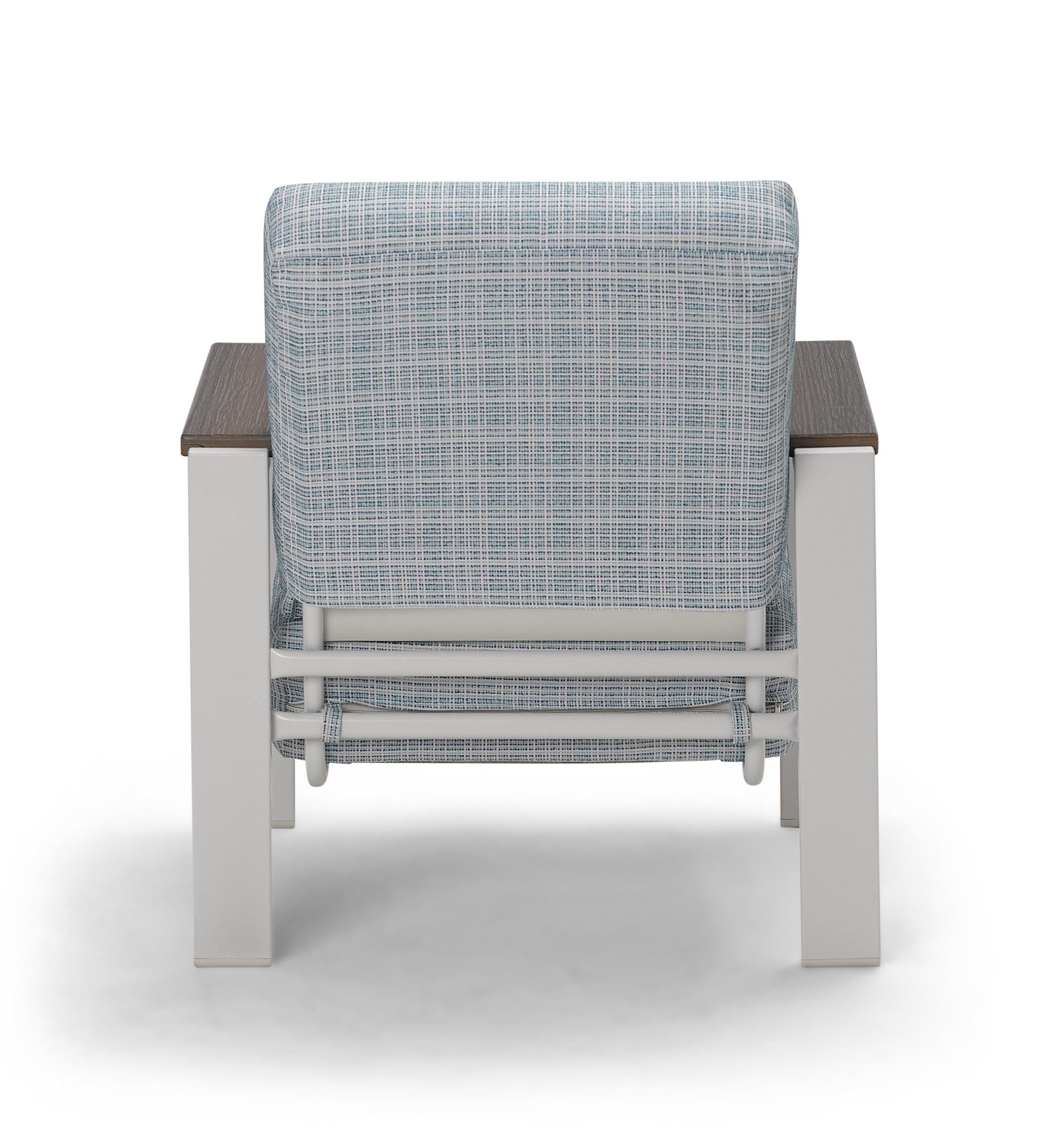 -Telescope Casual-Larssen Cushion Arm Chair w/ Arm Accents-Pangaea Patio