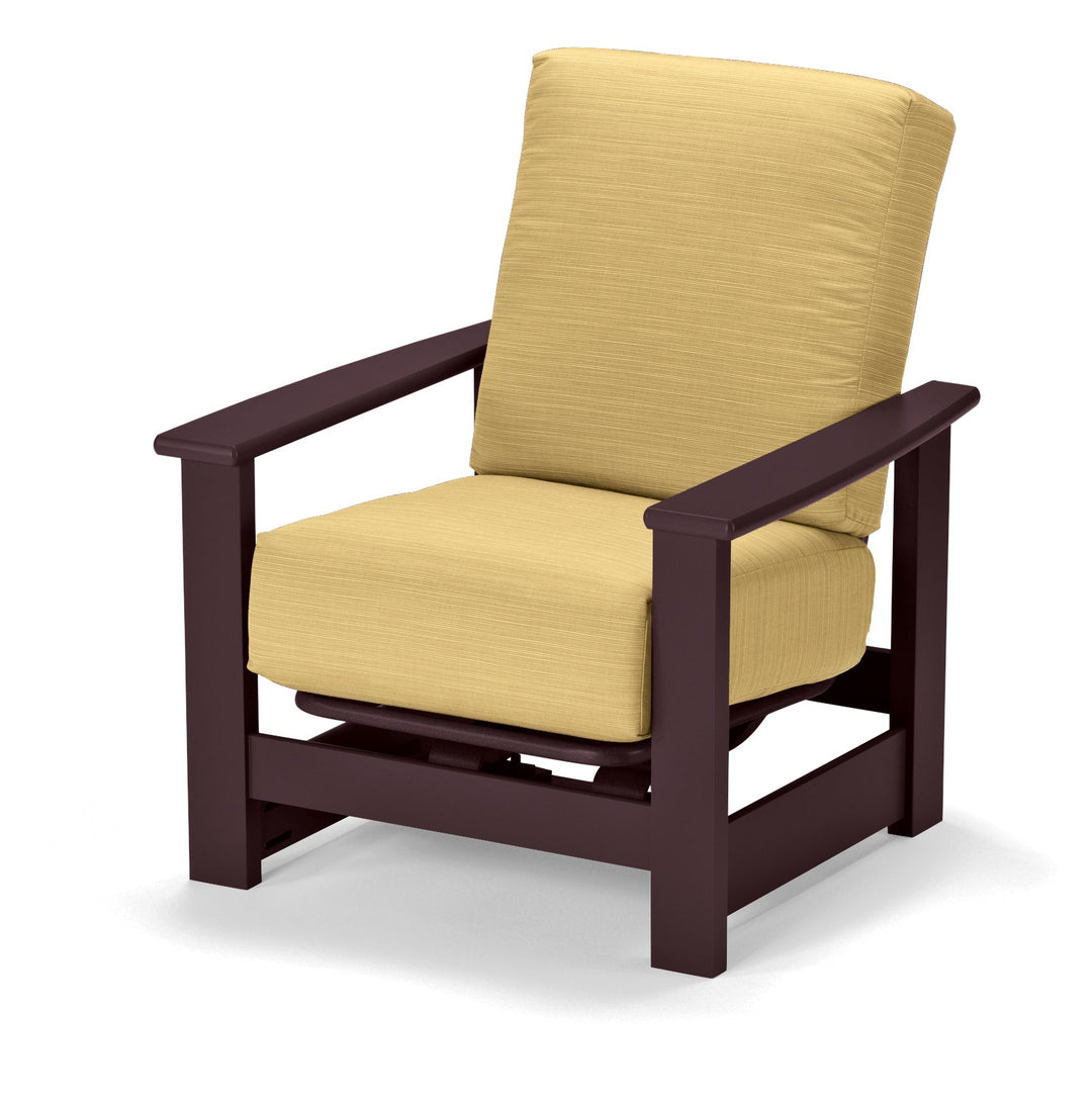 -Telescope Casual-Leeward Cushion Arm Chair w/ Hidden Motion-Pangaea Patio