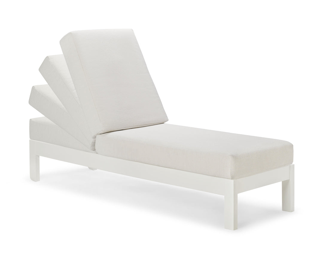 TC86N-Telescope Casual-Leeward Cushion Armless Chaise-Pangaea Patio