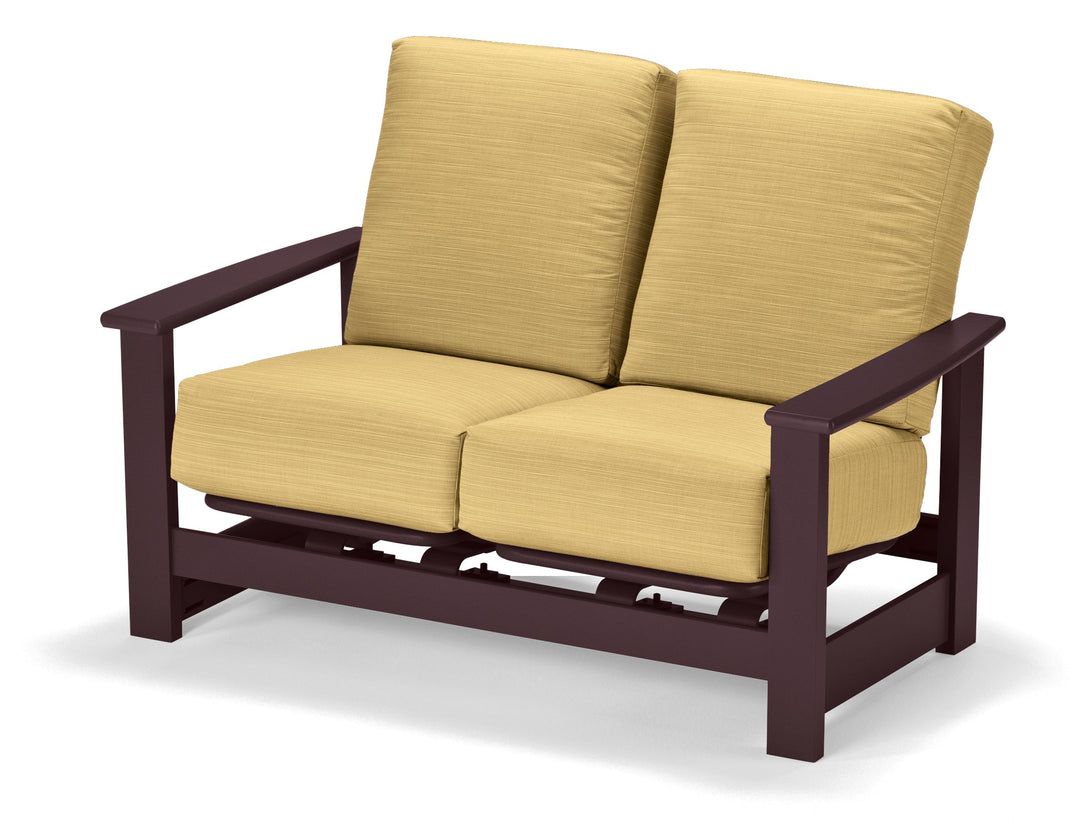 TC864-Telescope Casual-Leeward Cushion Loveseat-Pangaea Patio