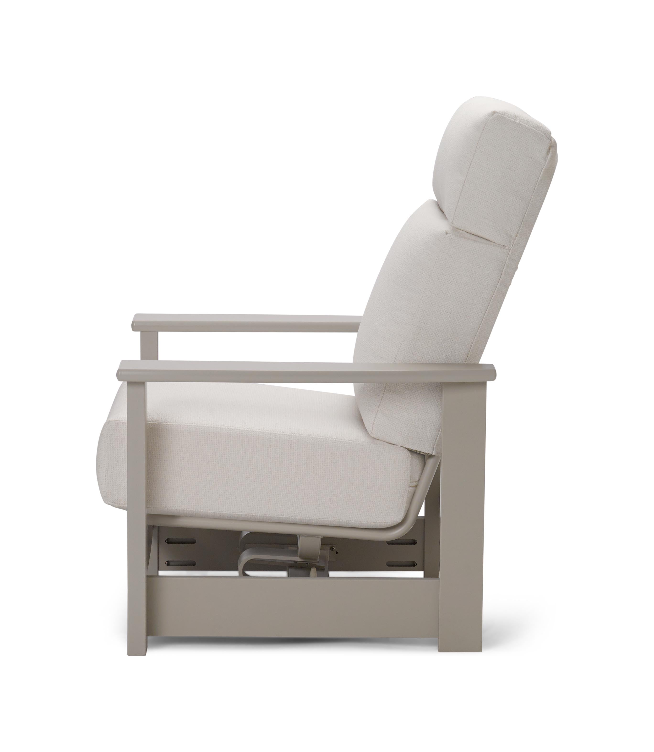 -Telescope Casual-Leeward Cushion Supreme Arm Chair w/ Hidden Motion-Pangaea Patio