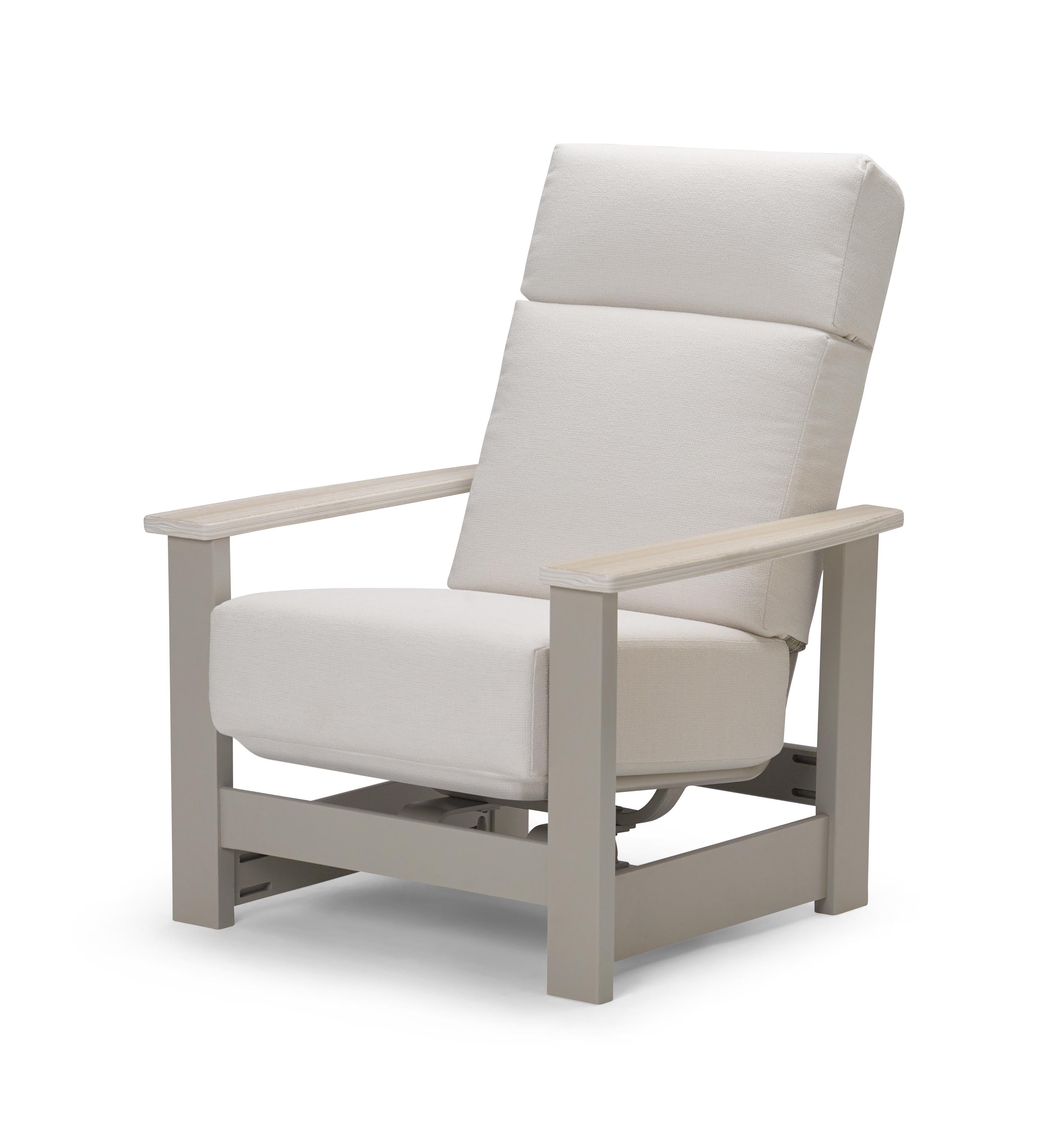-Telescope Casual-Leeward Cushion Supreme Arm Chair w/ Hidden Motion-Pangaea Patio