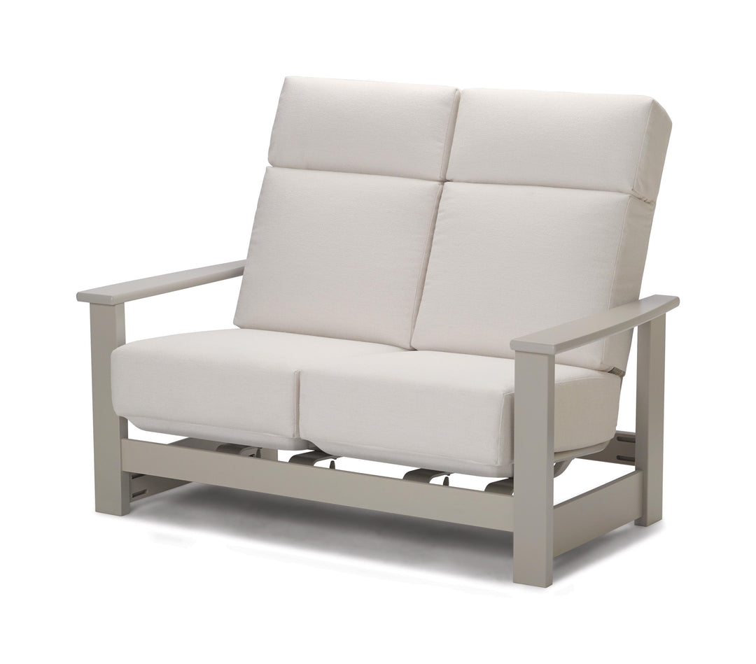 TC86K-Telescope Casual-Leeward Cushion Supreme Loveseat w/ Hidden Motion-Pangaea Patio