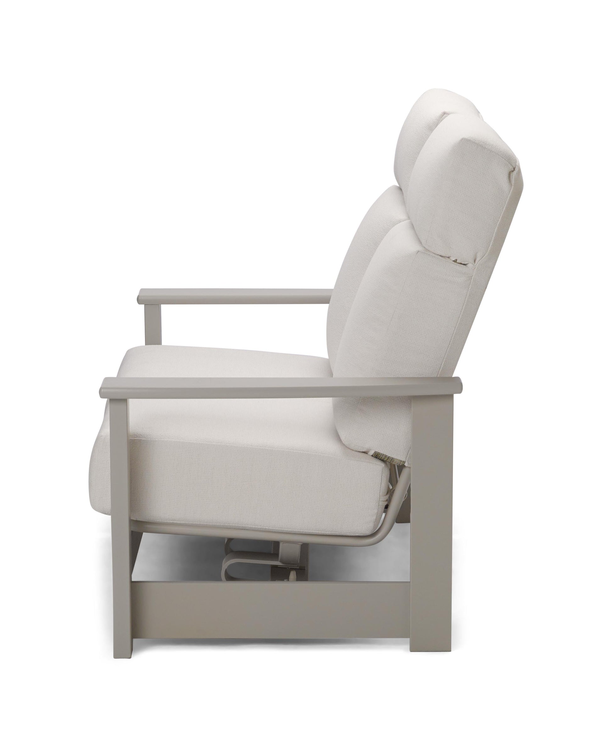 -Telescope Casual-Leeward Cushion Supreme Loveseat w/ Hidden Motion-Pangaea Patio