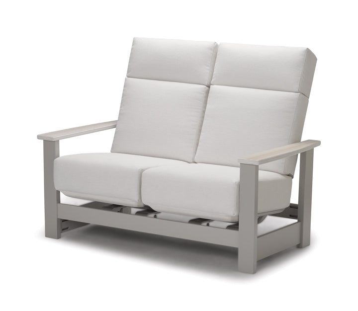 TC86K-Telescope Casual-Leeward Cushion Supreme Loveseat w/ Hidden Motion-Pangaea Patio