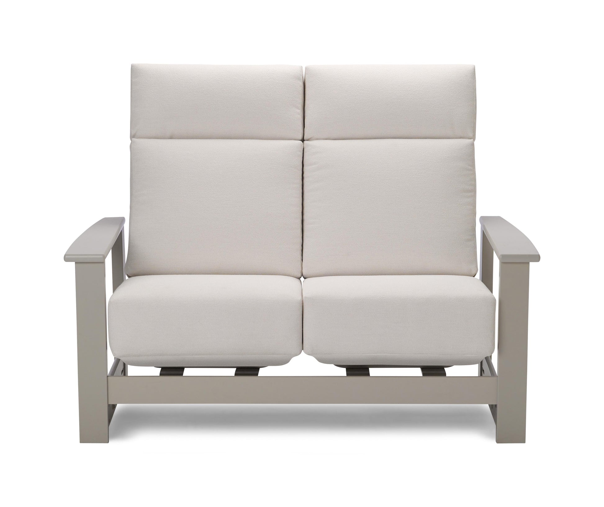 -Telescope Casual-Leeward Cushion Supreme Loveseat w/ Hidden Motion-Pangaea Patio