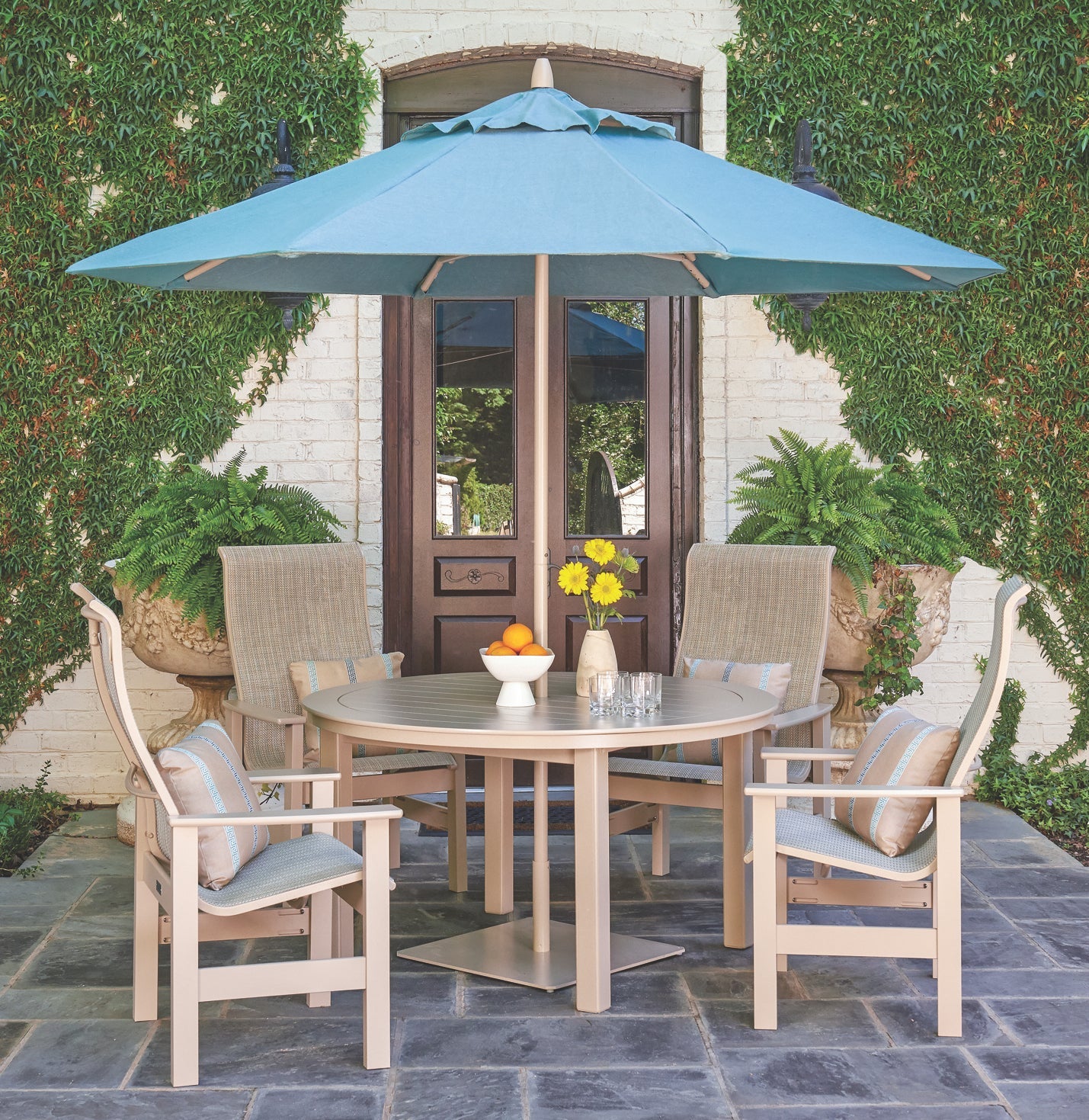 -Telescope Casual-Leeward Sling Supreme Rocker-Pangaea Patio