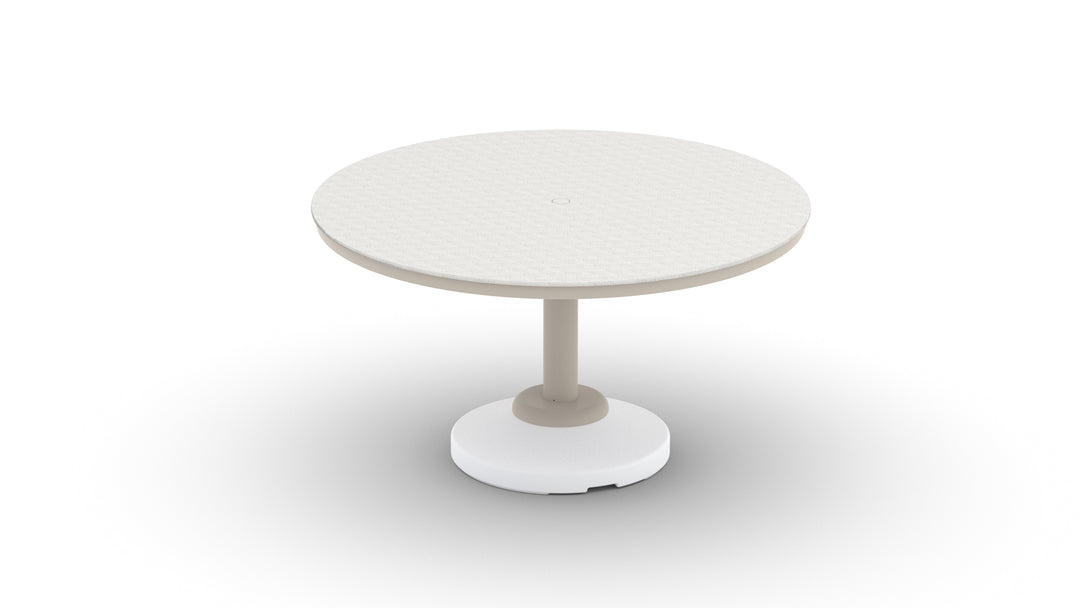 -Telescope Casual-Origins 54" Round Table Top w/ 120LB Pedestal Base - Dining Height-Pangaea Patio