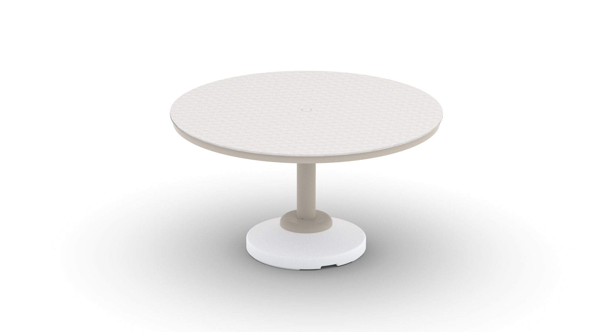 -Telescope Casual-Origins 54" Round Table Top w/ 120LB Pedestal Base - Dining Height-Pangaea Patio