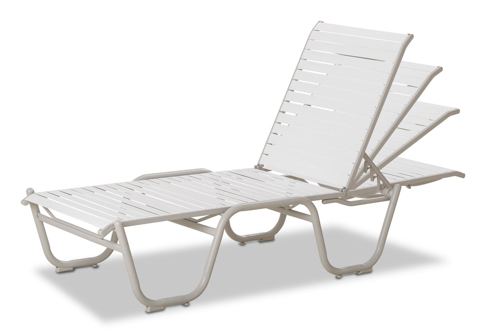 Reliance Sling Armless Chaise (High Seat)-Telescope Casual-Pangaea Patio