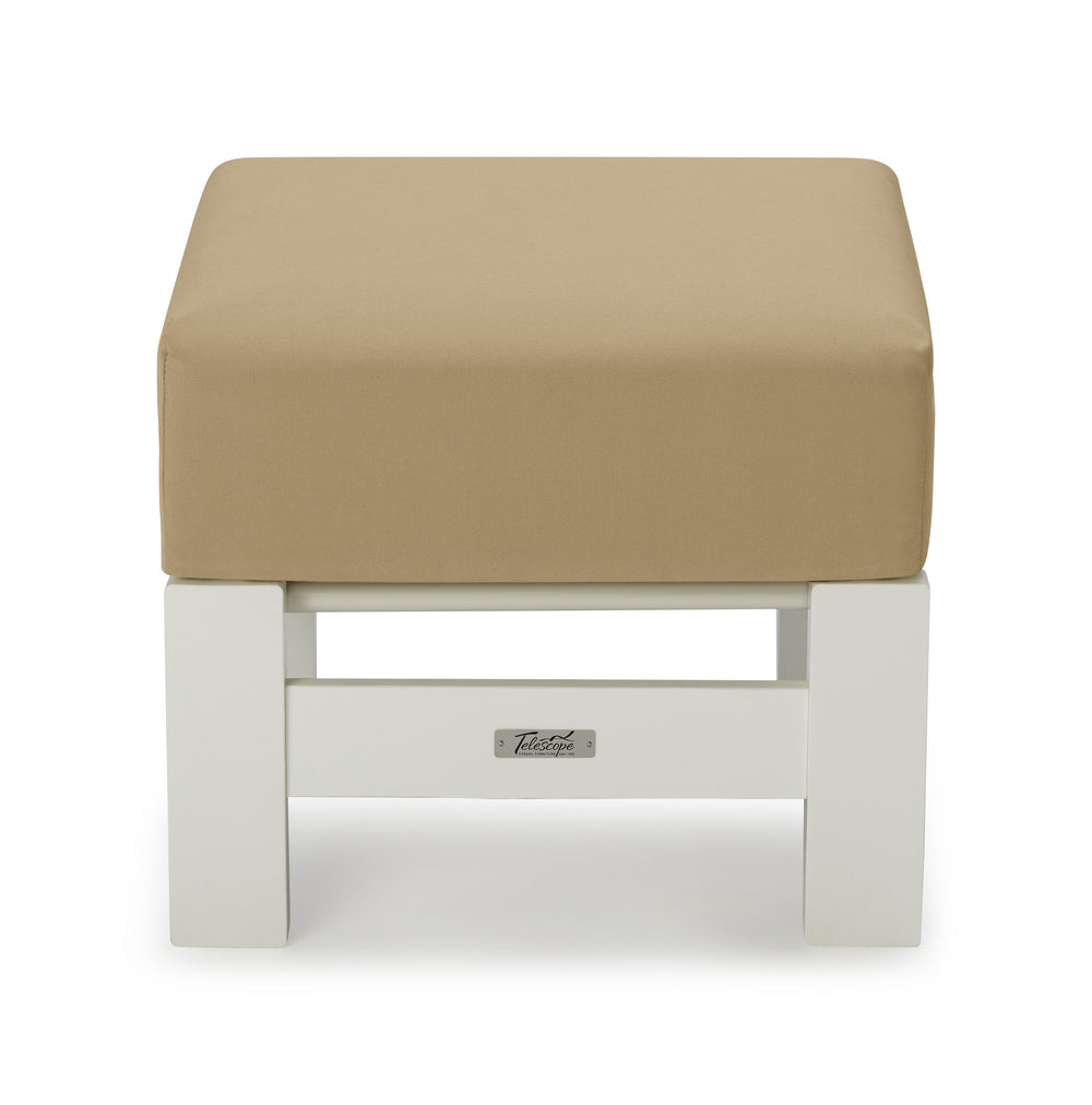 -Telescope Casual-St. Catherine Cushion Ottoman-Pangaea Patio