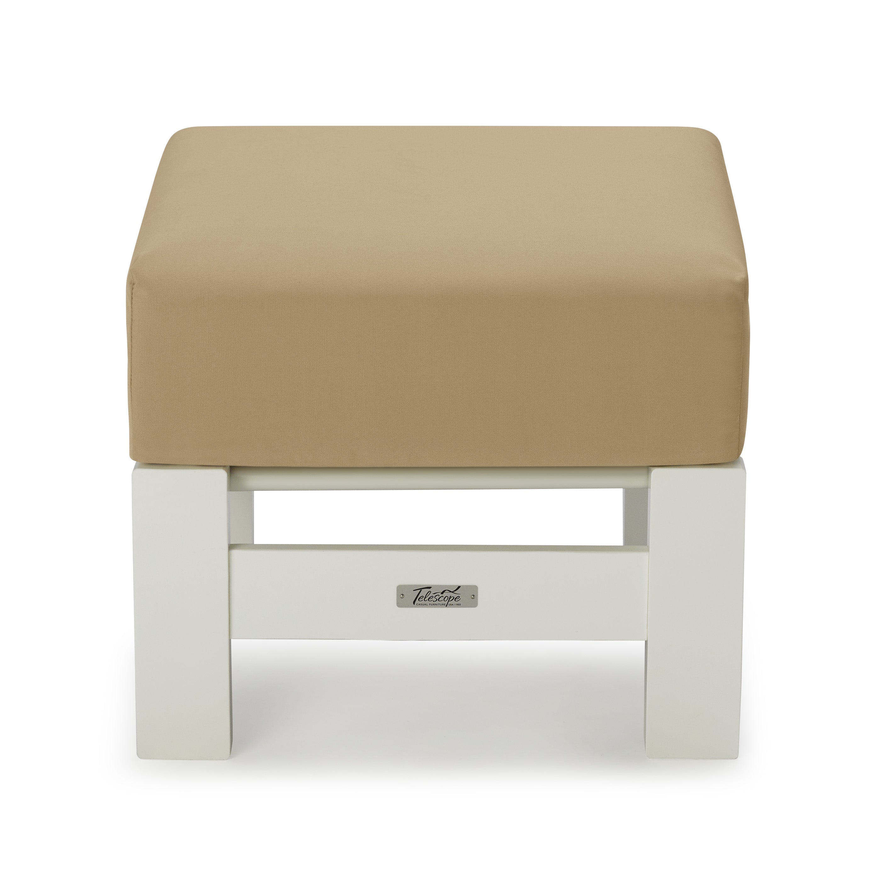 -Telescope Casual-St. Catherine Cushion Ottoman-Pangaea Patio