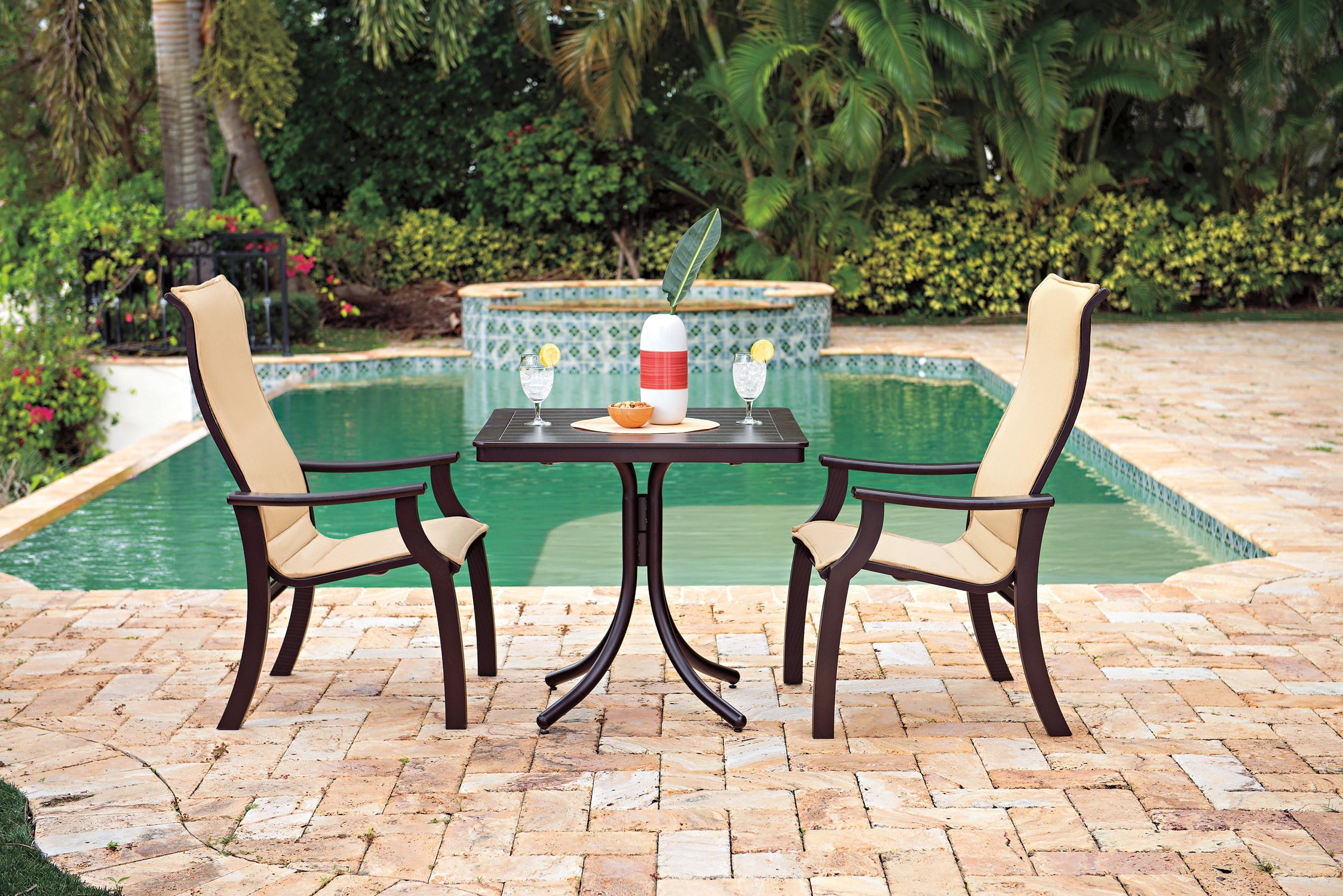 -Telescope Casual-St. Catherine Sling Supreme Height Arm Chair-Pangaea Patio