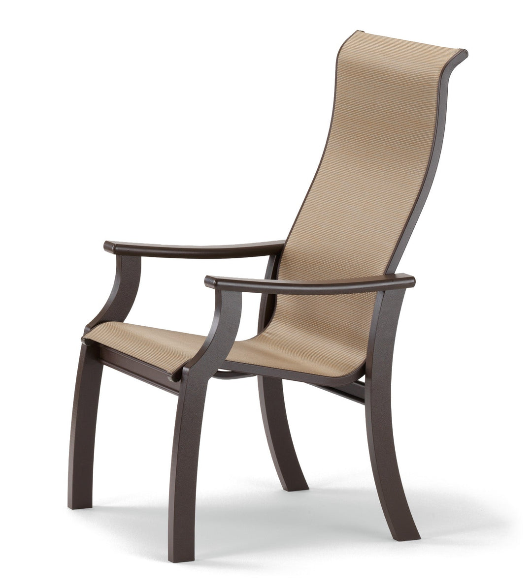 TCHH3-Telescope Casual-St. Catherine Sling Supreme Height Arm Chair-Pangaea Patio