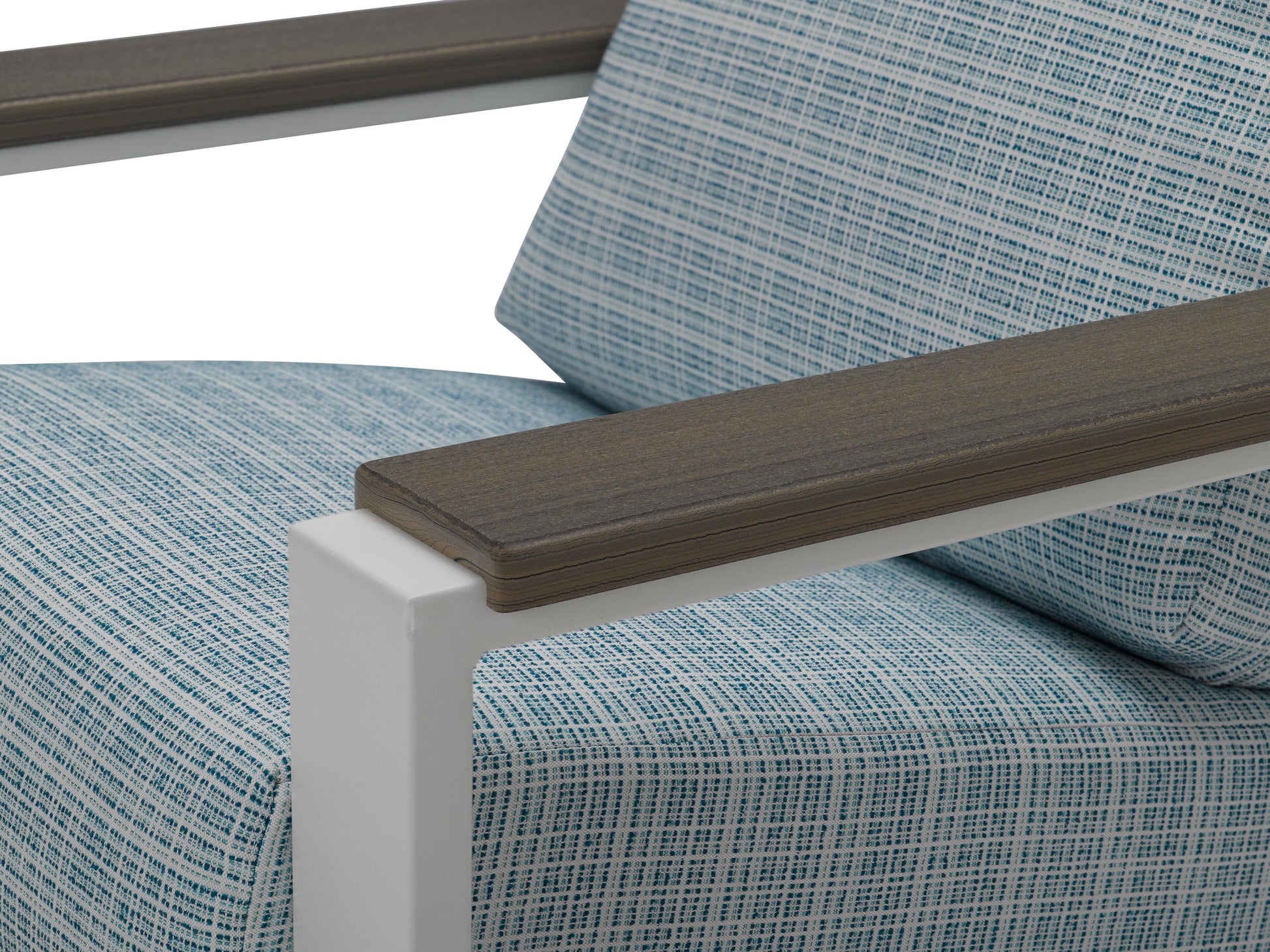 -Telescope Casual-Telescope Larssen Cushion Sofa w/ Arm Accents-Pangaea Patio