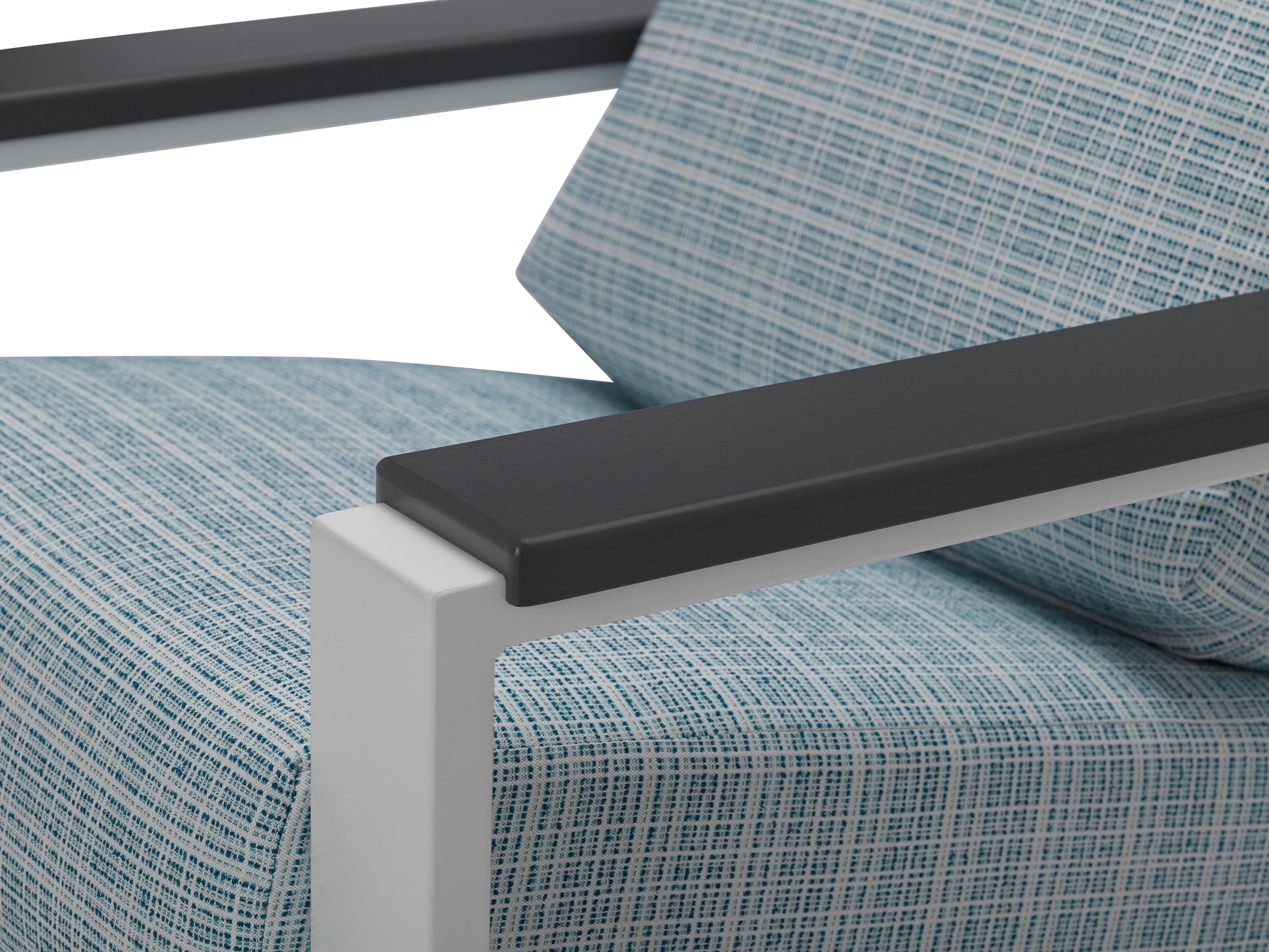 -Telescope Casual-Telescope Larssen Cushion Sofa w/ Arm Accents-Pangaea Patio