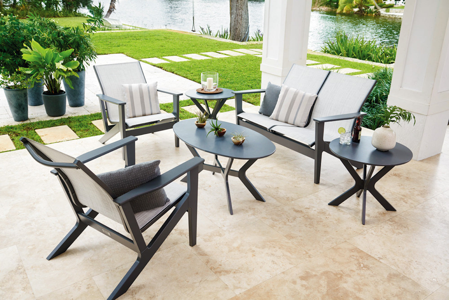 -Telescope Casual-Wexler Sling Arm Chair-Pangaea Patio