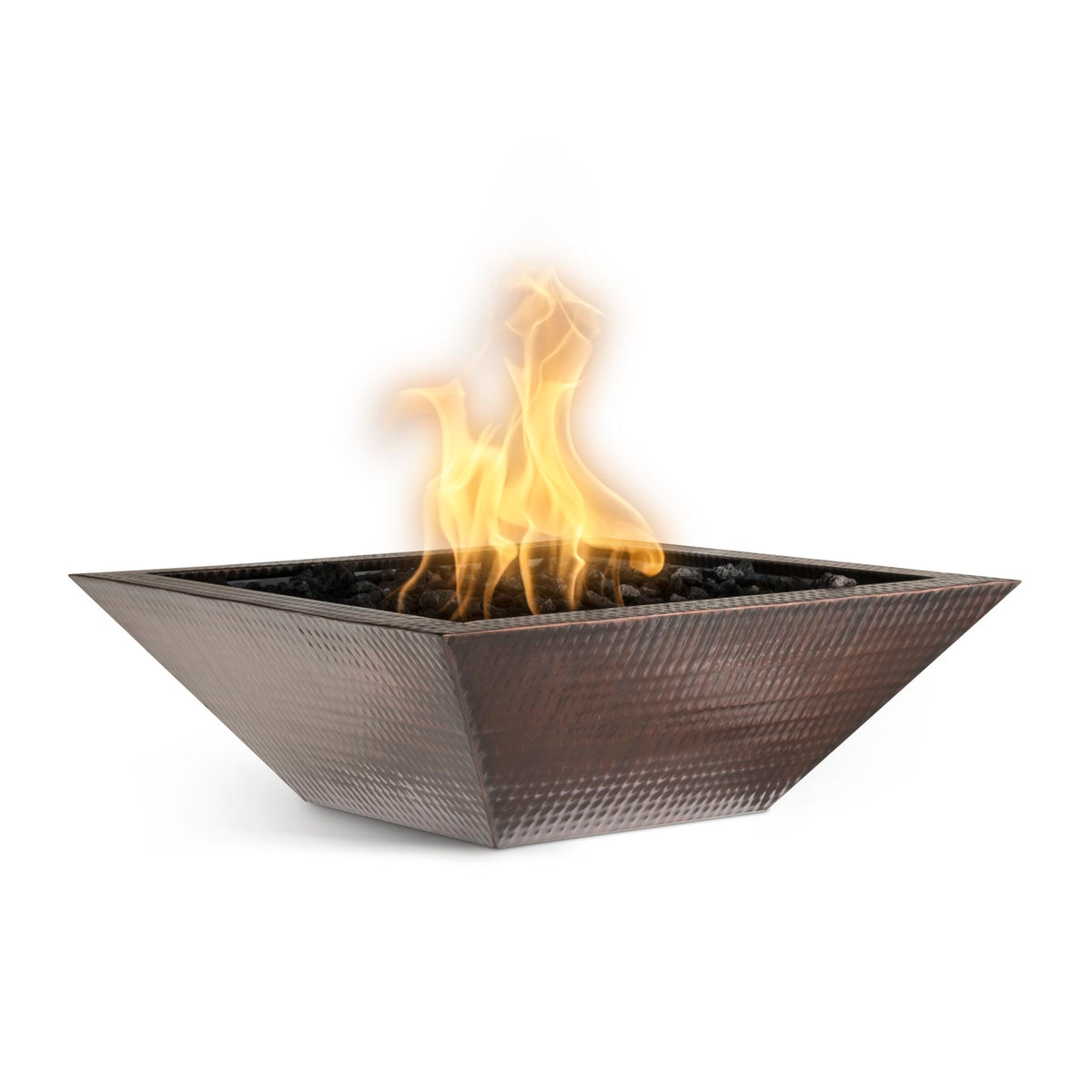 The Outdoor Plus Maya copper fire bowl