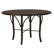 48" Thatch Tribeca Round Dining Umbrella Table