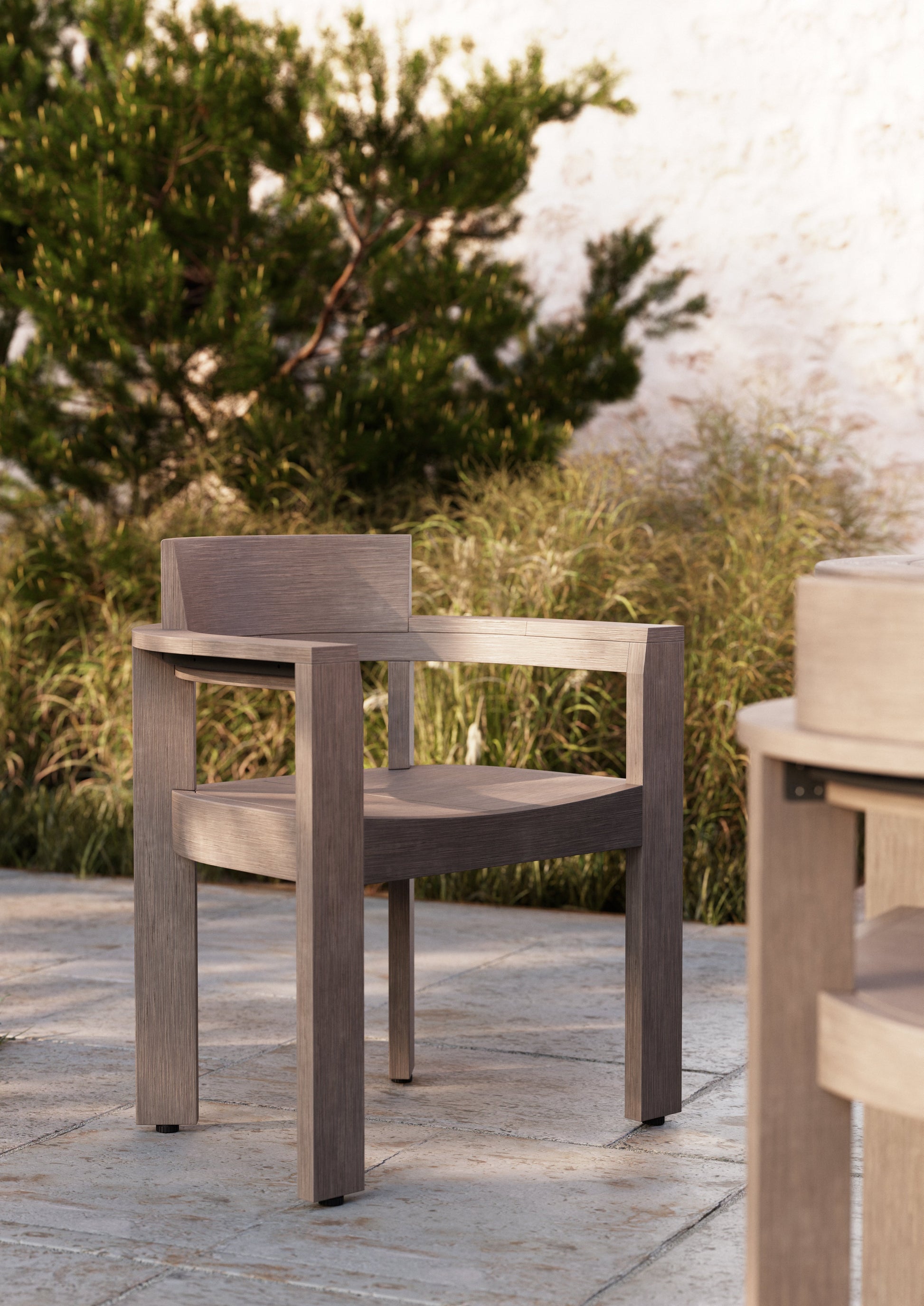 -Woodard-Beau Dining Arm Chair-Pangaea Patio