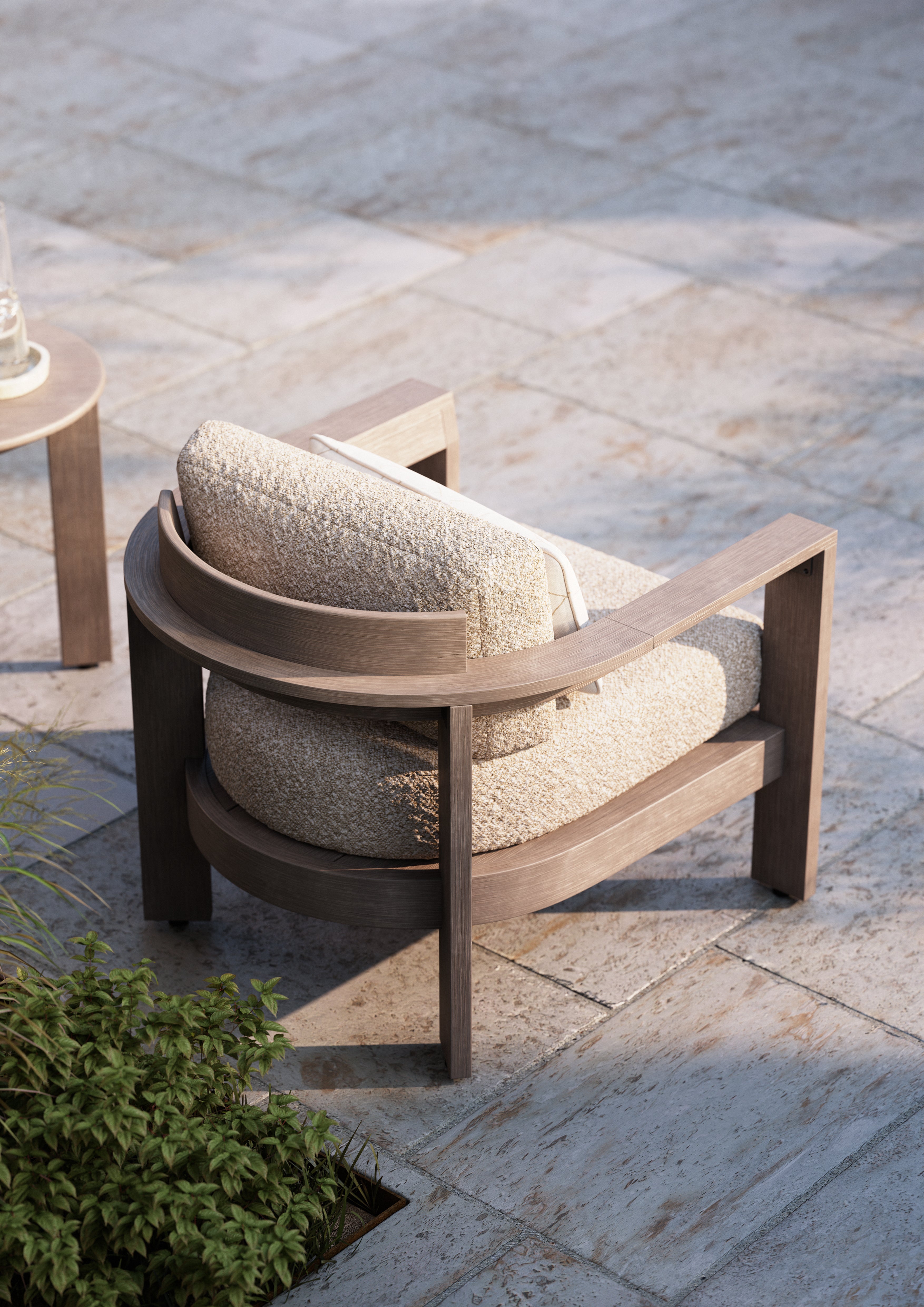 -Woodard-Beau Lounge Chair-Pangaea Patio