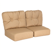 Woodard Cortland Cushion Replacement - Crescent Loveseat
