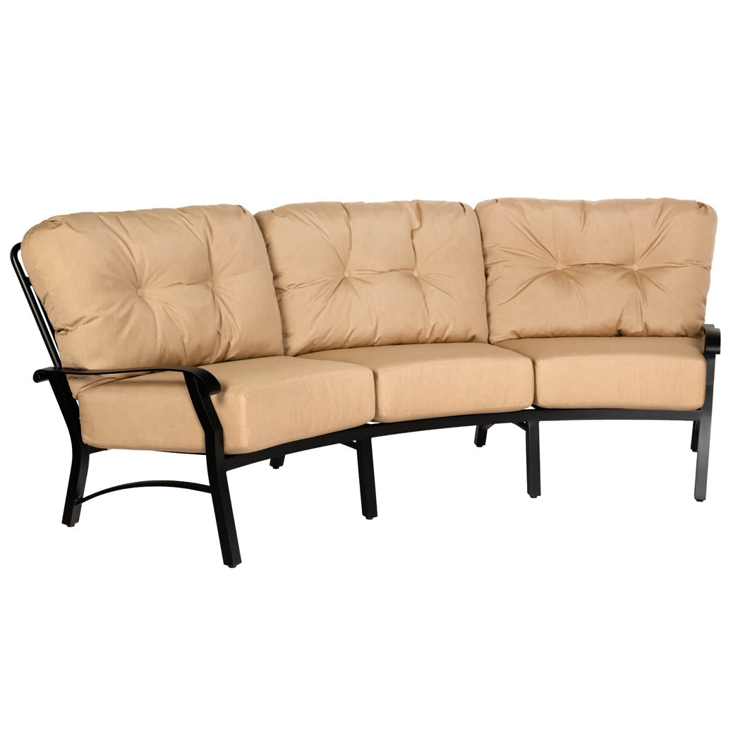 WD4Z0464-Woodard-Cortland Crescent Sofa-Pangaea Patio