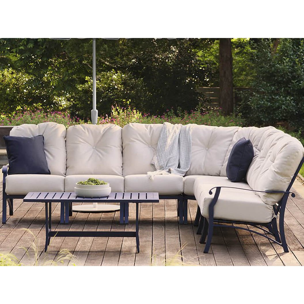 -Woodard-Cortland Curved Sectional Unit-Pangaea Patio