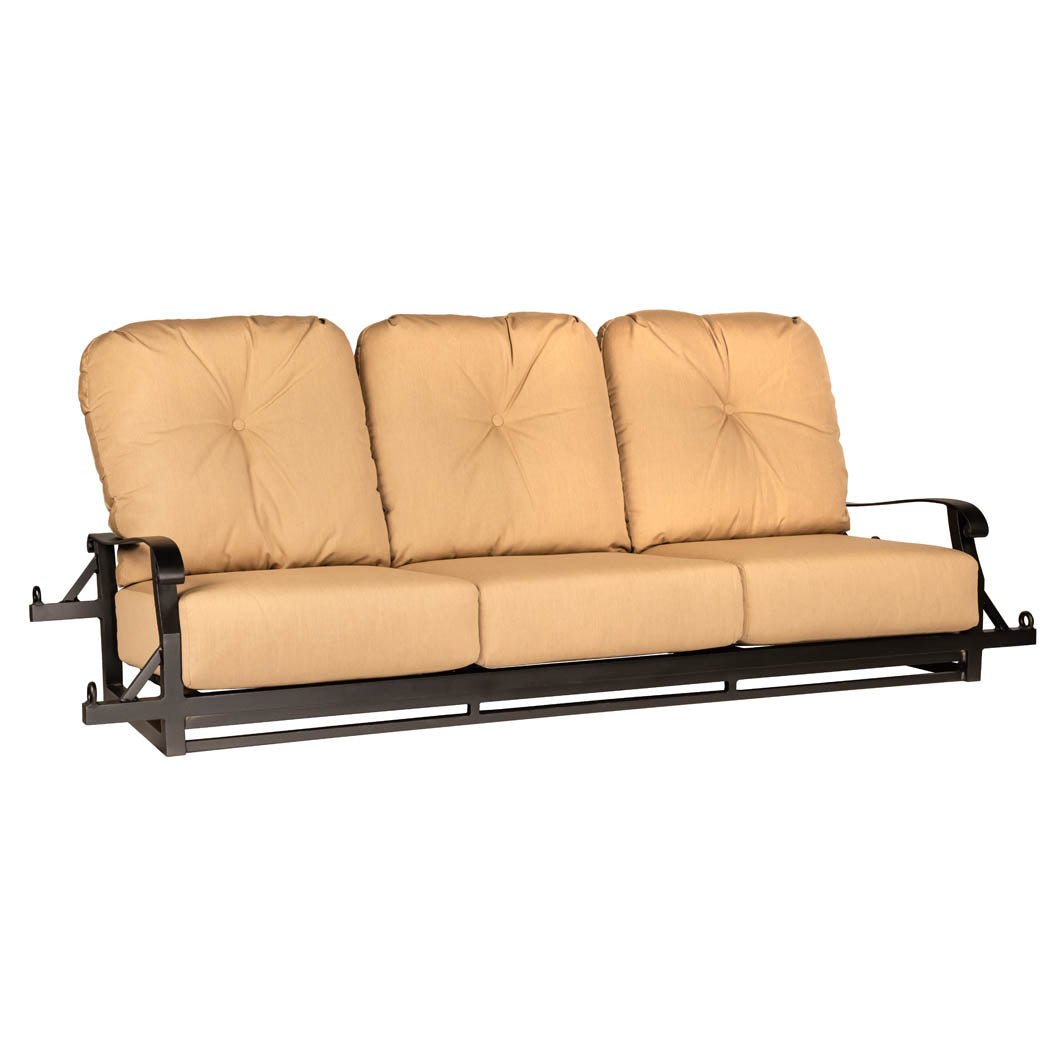 WD4Z0479-Woodard-Cortland Sofa Swing (Chains Not Included)-Pangaea Patio