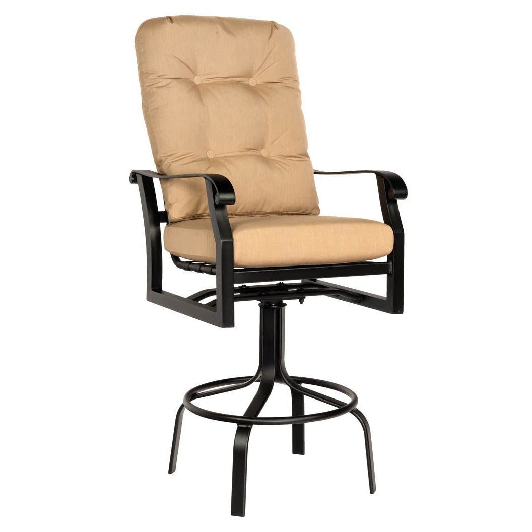 -Woodard-Cortland Swivel Bar Stool-Pangaea Patio