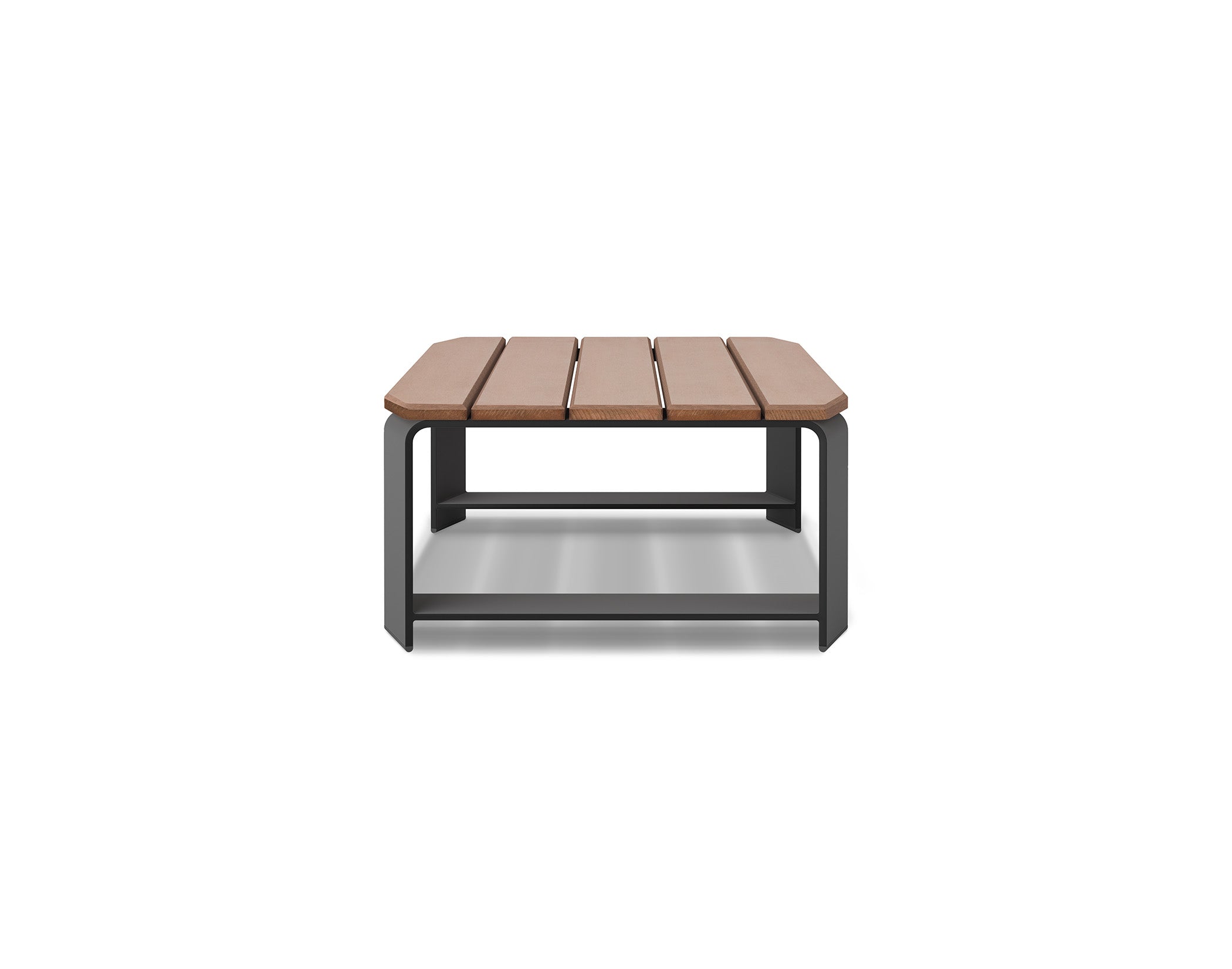 -Woodard-Gather Coffee Table with NexTeak Top-Pangaea Patio