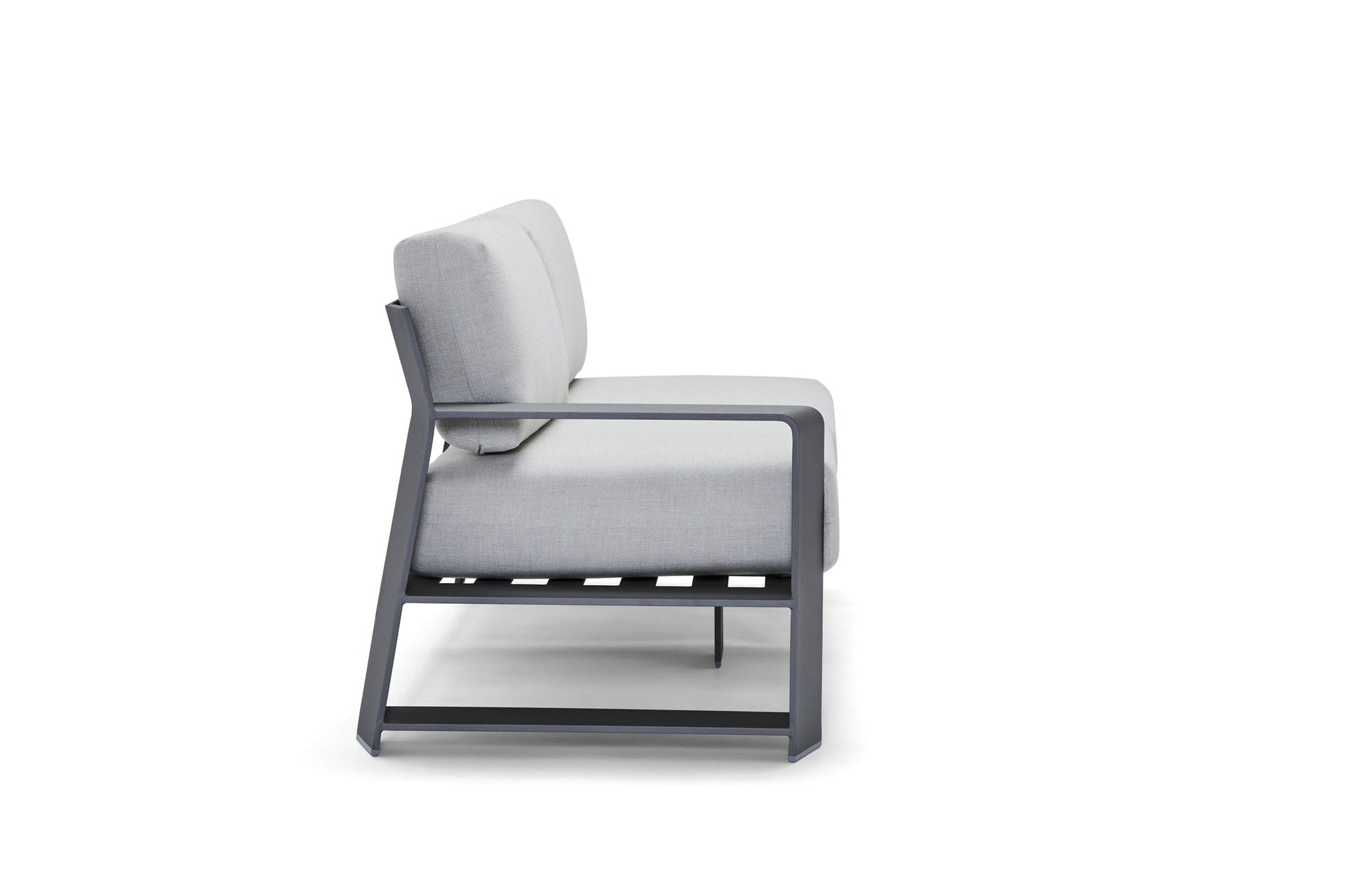 -Woodard-Gather LAF Loveseat-Pangaea Patio