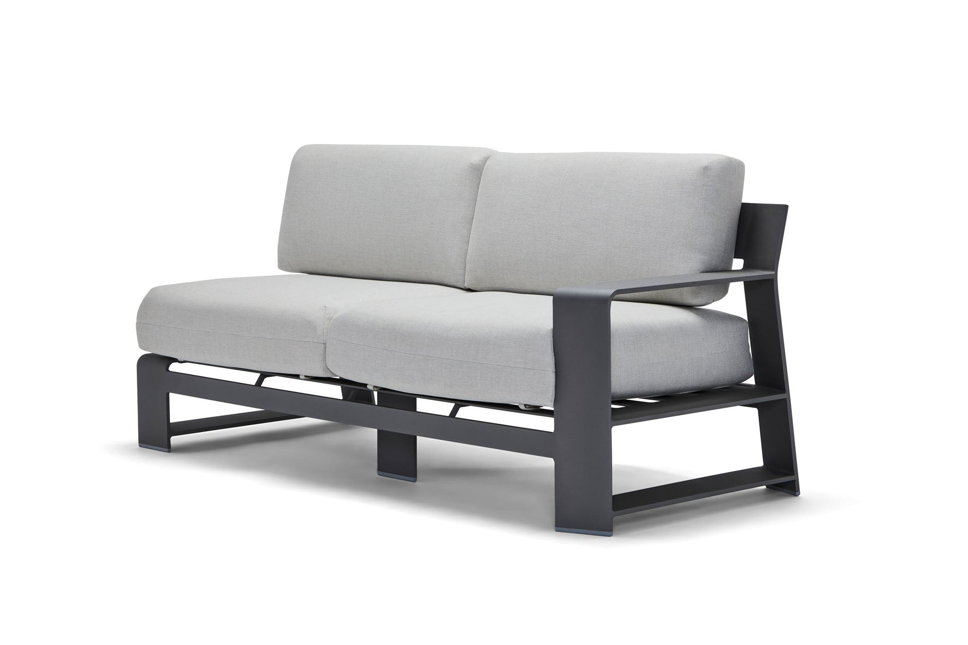 -Woodard-Gather RAF Loveseat-Pangaea Patio