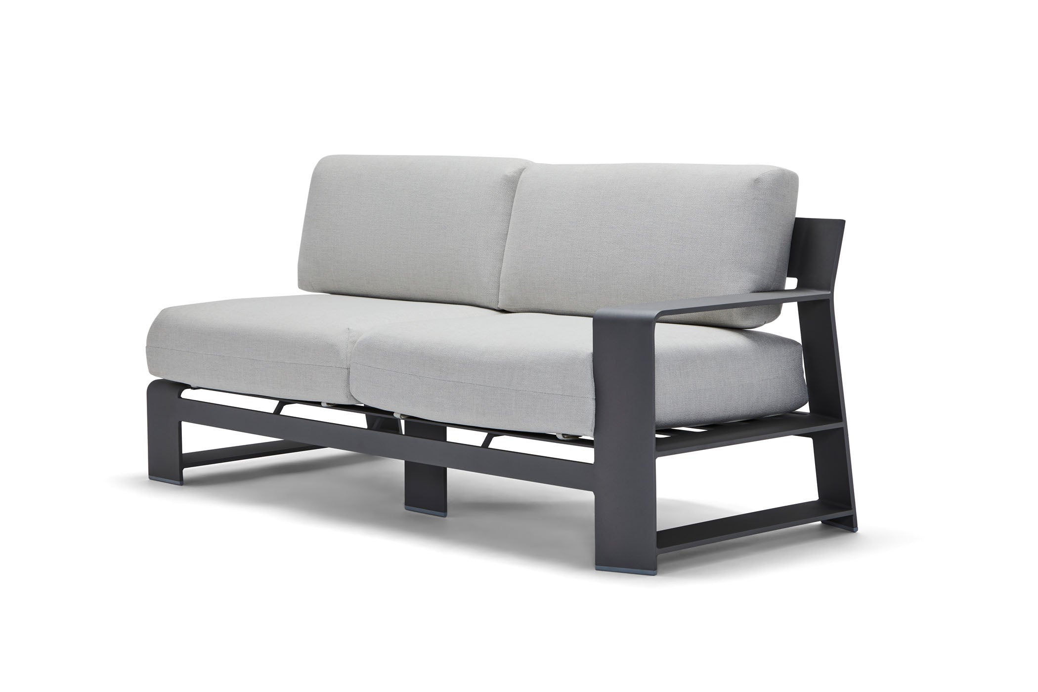 -Woodard-Gather RAF Loveseat-Pangaea Patio