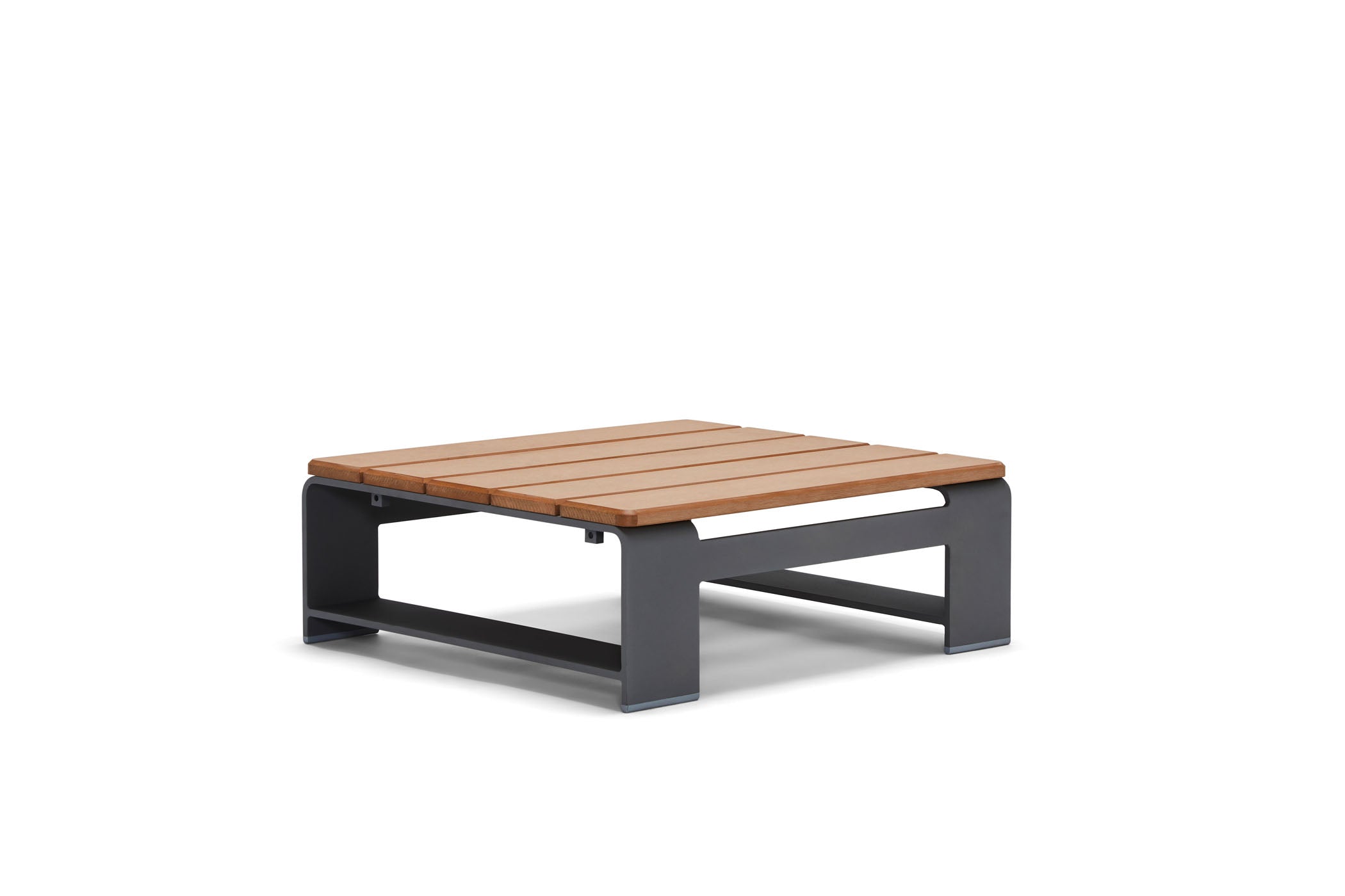 -Woodard-Gather Side Table with NexTeak Top-Pangaea Patio