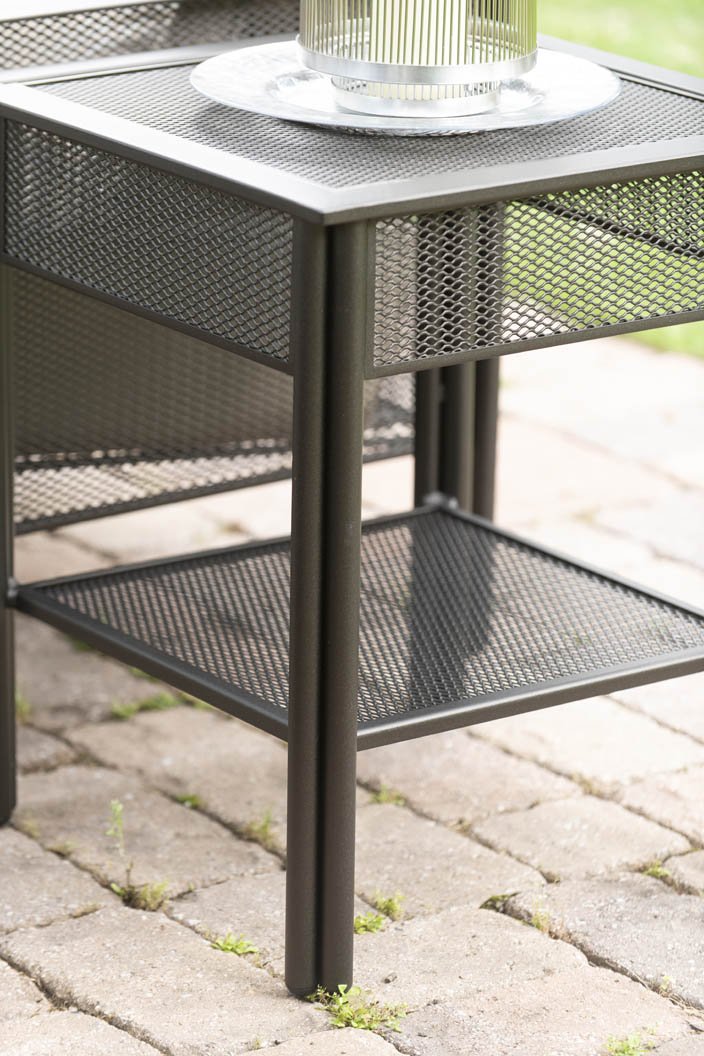 WD2J0033MM-Woodard-Jax End Table - Micro Mesh-Pangaea Patio