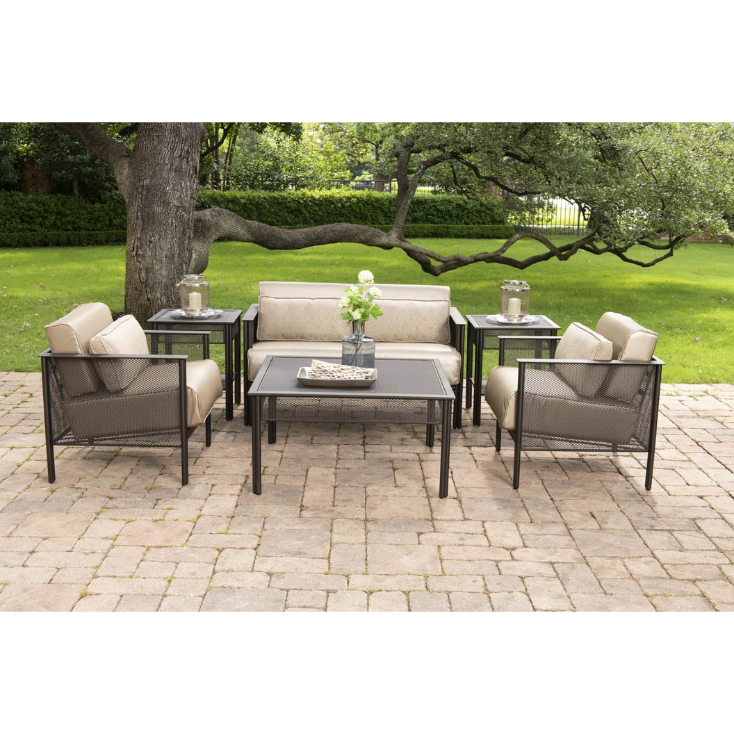 -Woodard-Jax End Table - Micro Mesh-Pangaea Patio