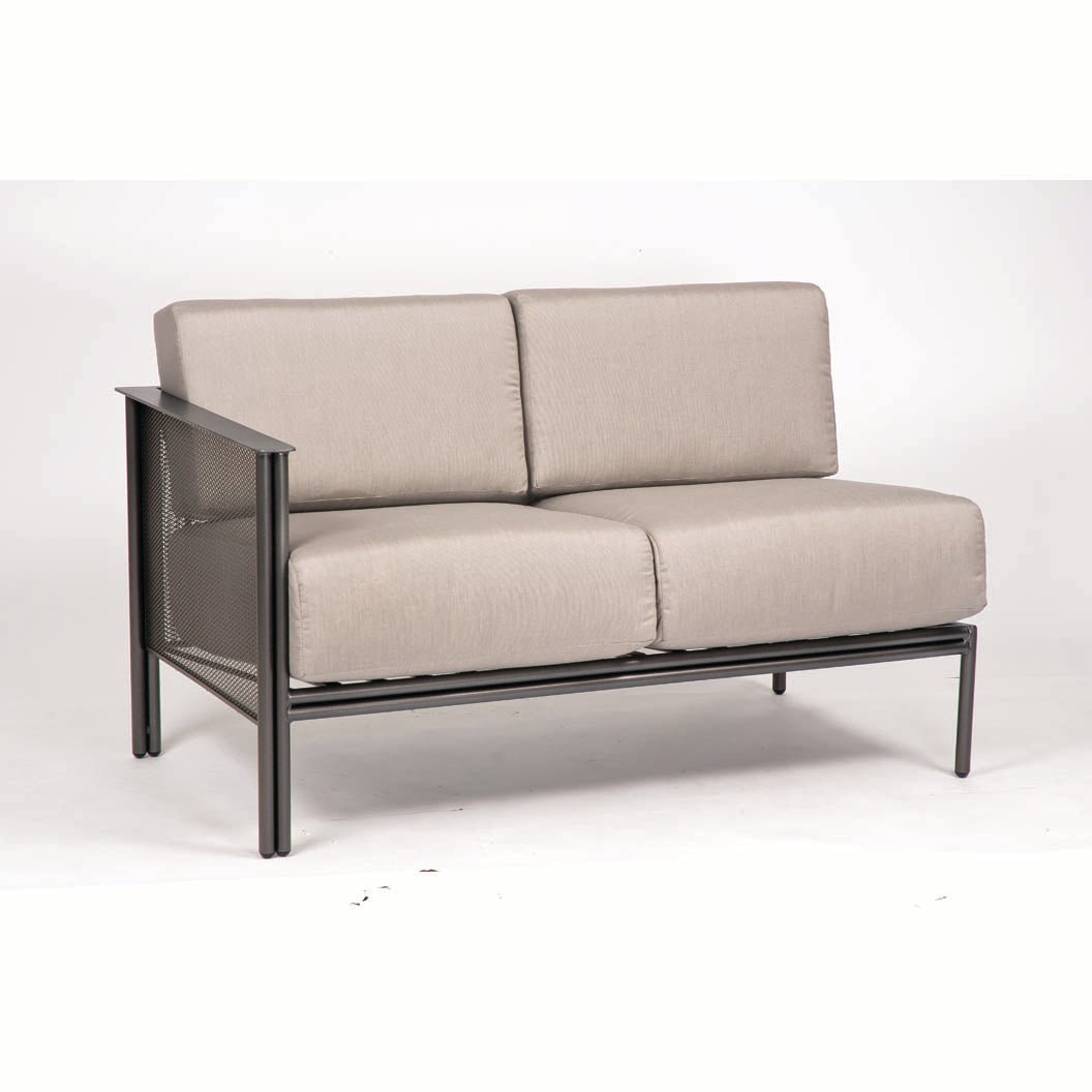 -Woodard-Jax Laf Sectional Loveseat-Pangaea Patio