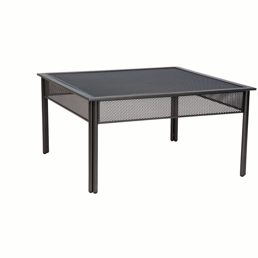 WD2J0053MM-Woodard-Jax Square Coffee Table - Micro Mesh-Pangaea Patio