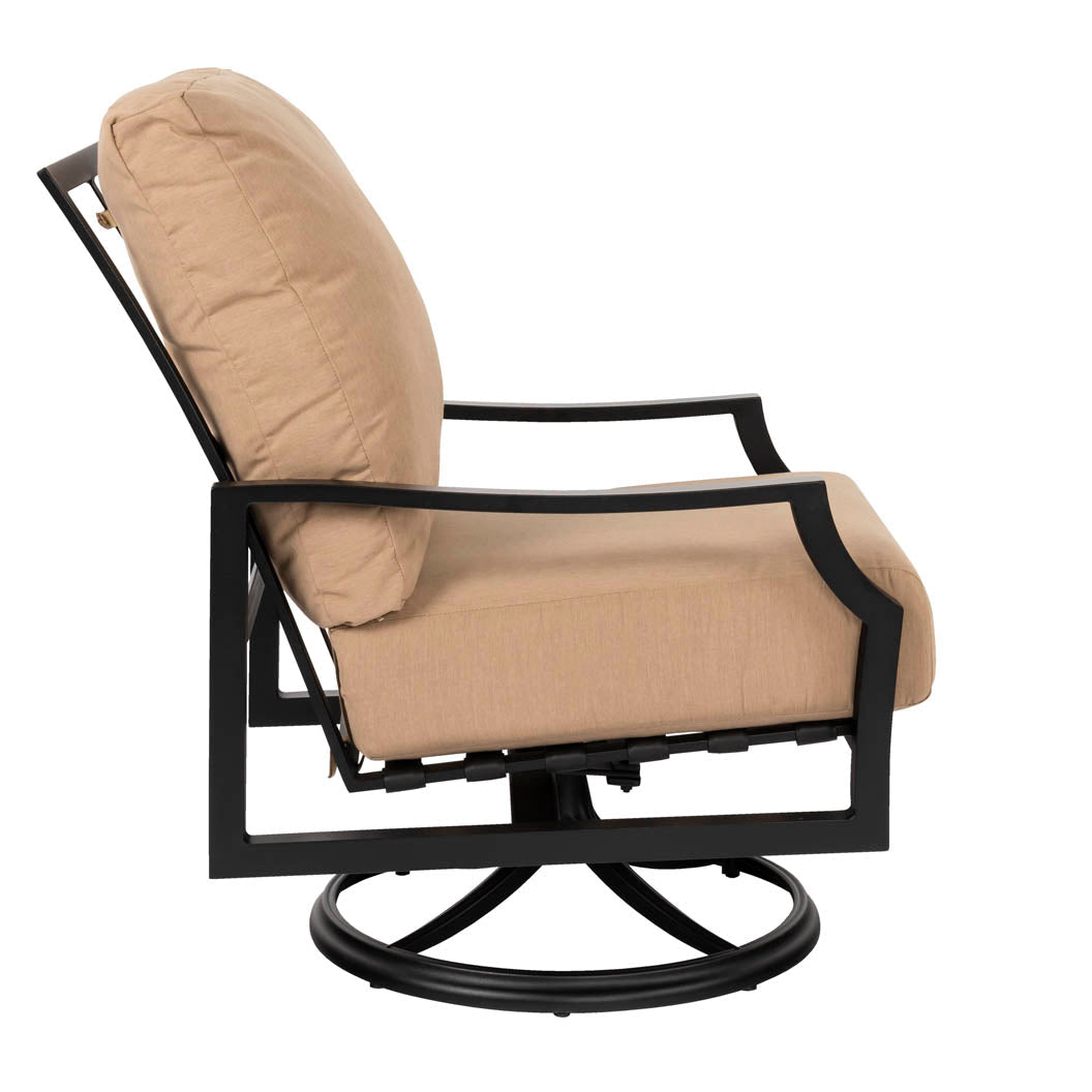 -Woodard-Nico Swivel Rocking Lounge Chair-Pangaea Patio