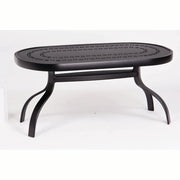 -Woodard-Oval Coffee Table-Pangaea Patio