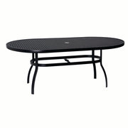 -Woodard-Oval Dining Umbrella Table-Pangaea Patio