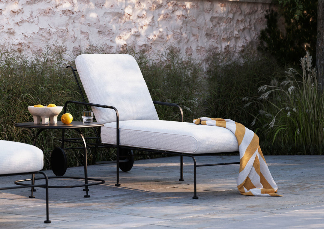 WD5B0070-Woodard-Reed Chaise Lounge-Pangaea Patio