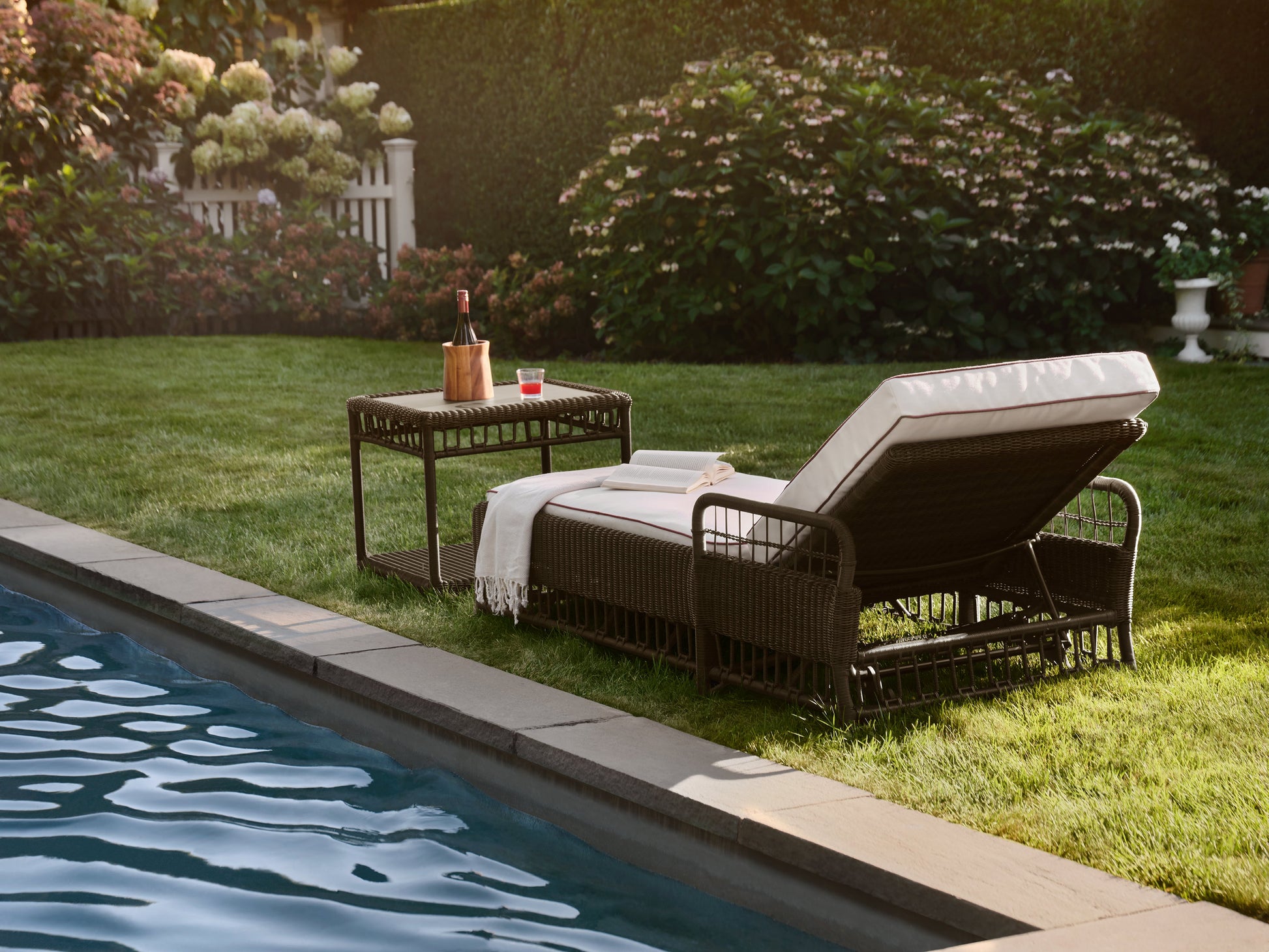 -Woodard-San Michele Chaise Lounge-Pangaea Patio