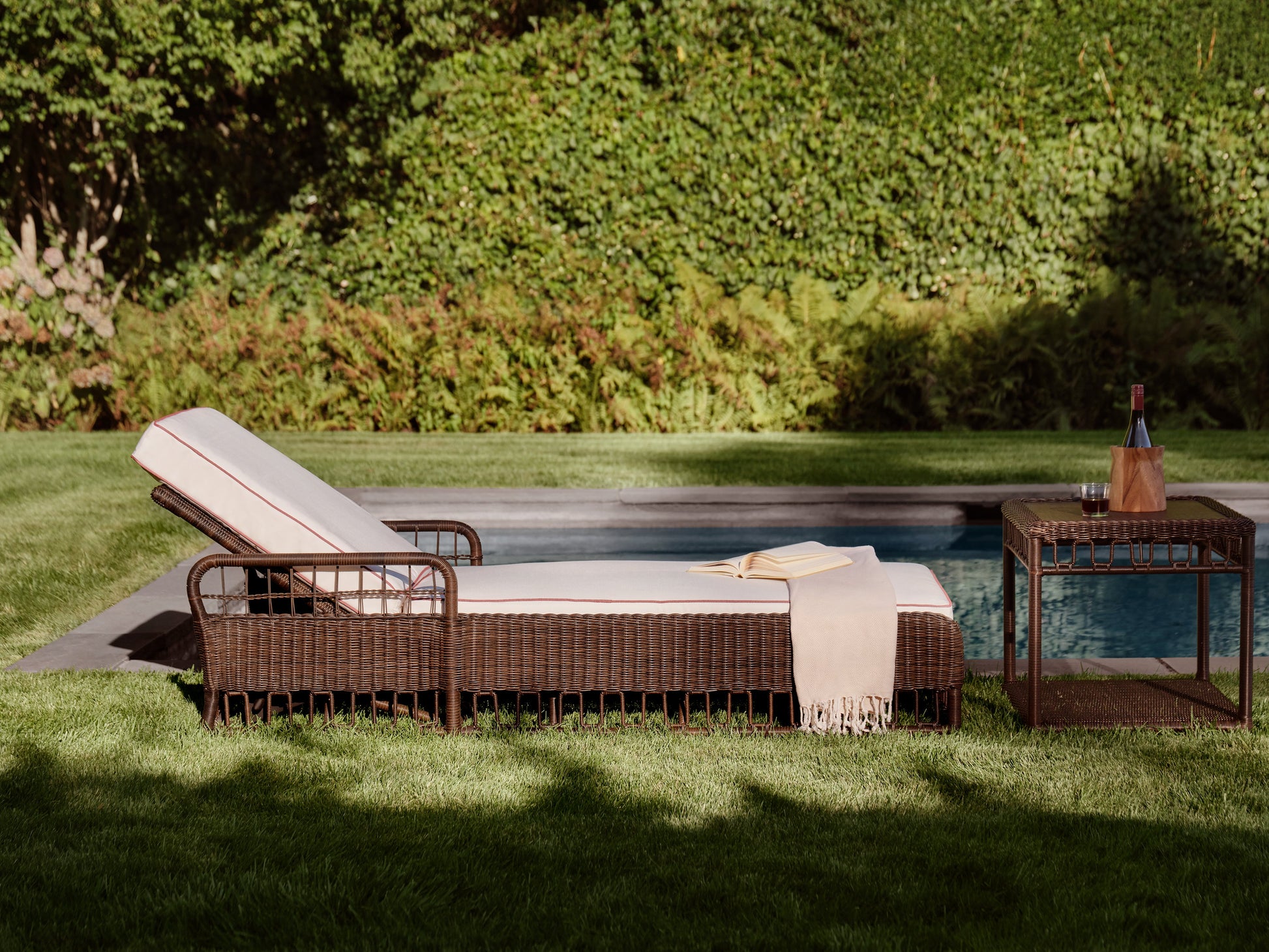 -Woodard-San Michele Chaise Lounge-Pangaea Patio