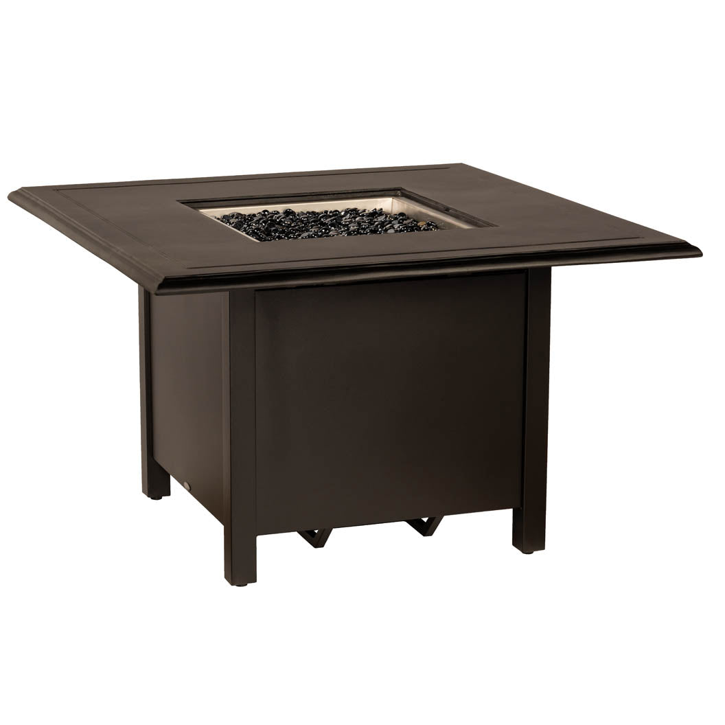 -Woodard-Square Chat Height Fire Table-Pangaea Patio